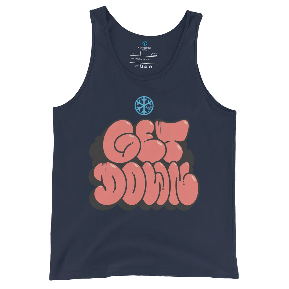Get Down Graffiti Throw-up Tank Top