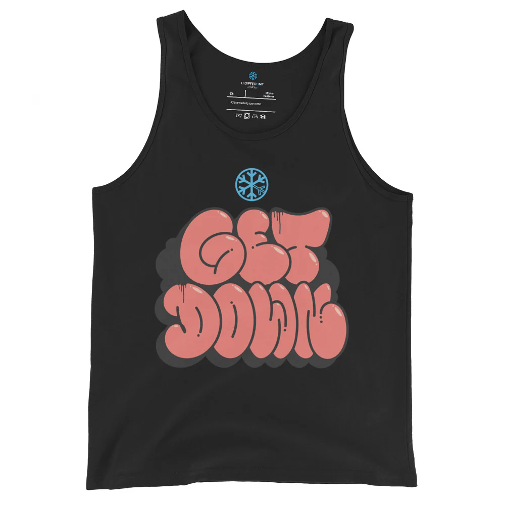 Get Down Graffiti Throw-up Tank Top - Image 3