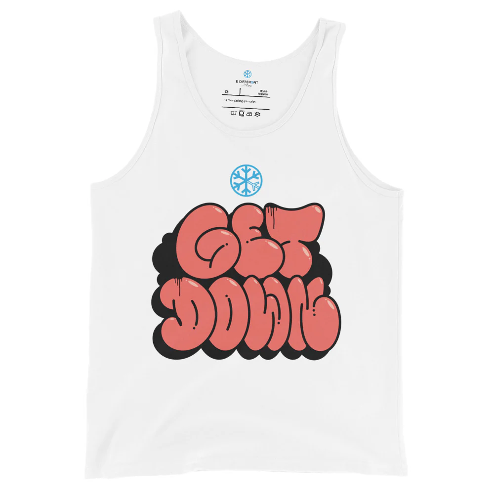 Get Down Graffiti Throw-up Tank Top - Image 5
