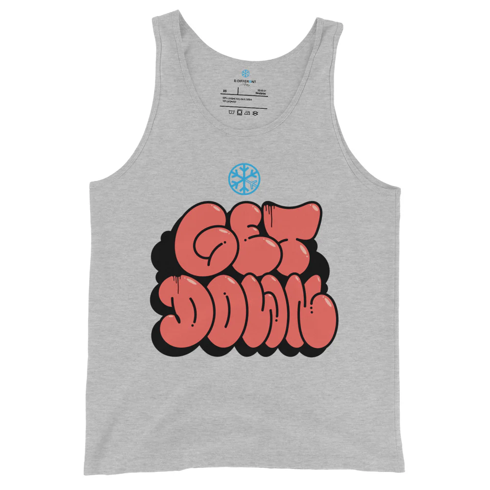 Get Down Graffiti Throw-up Tank Top - Image 7