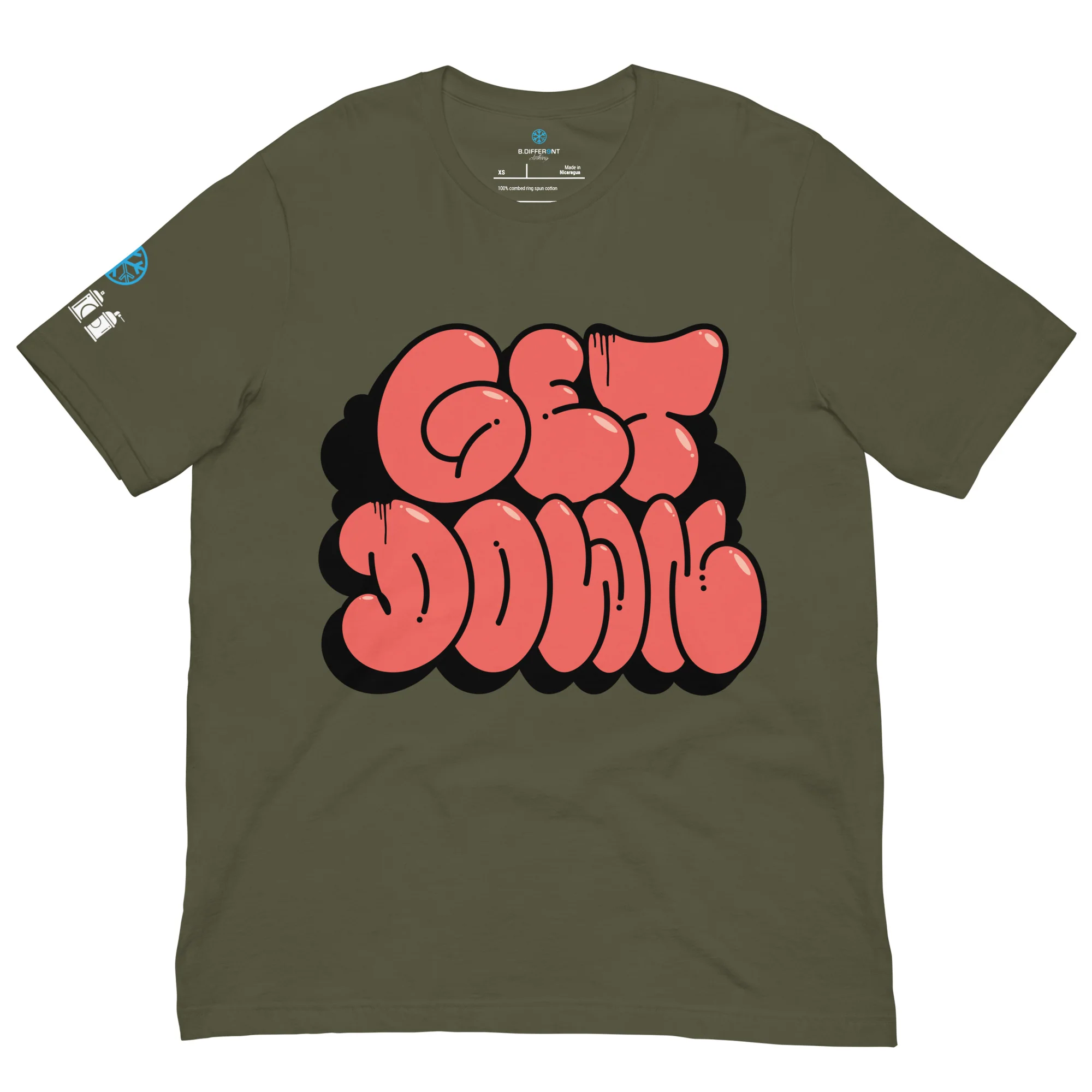 Get Down Graffiti Throw-up Tee - Image 22