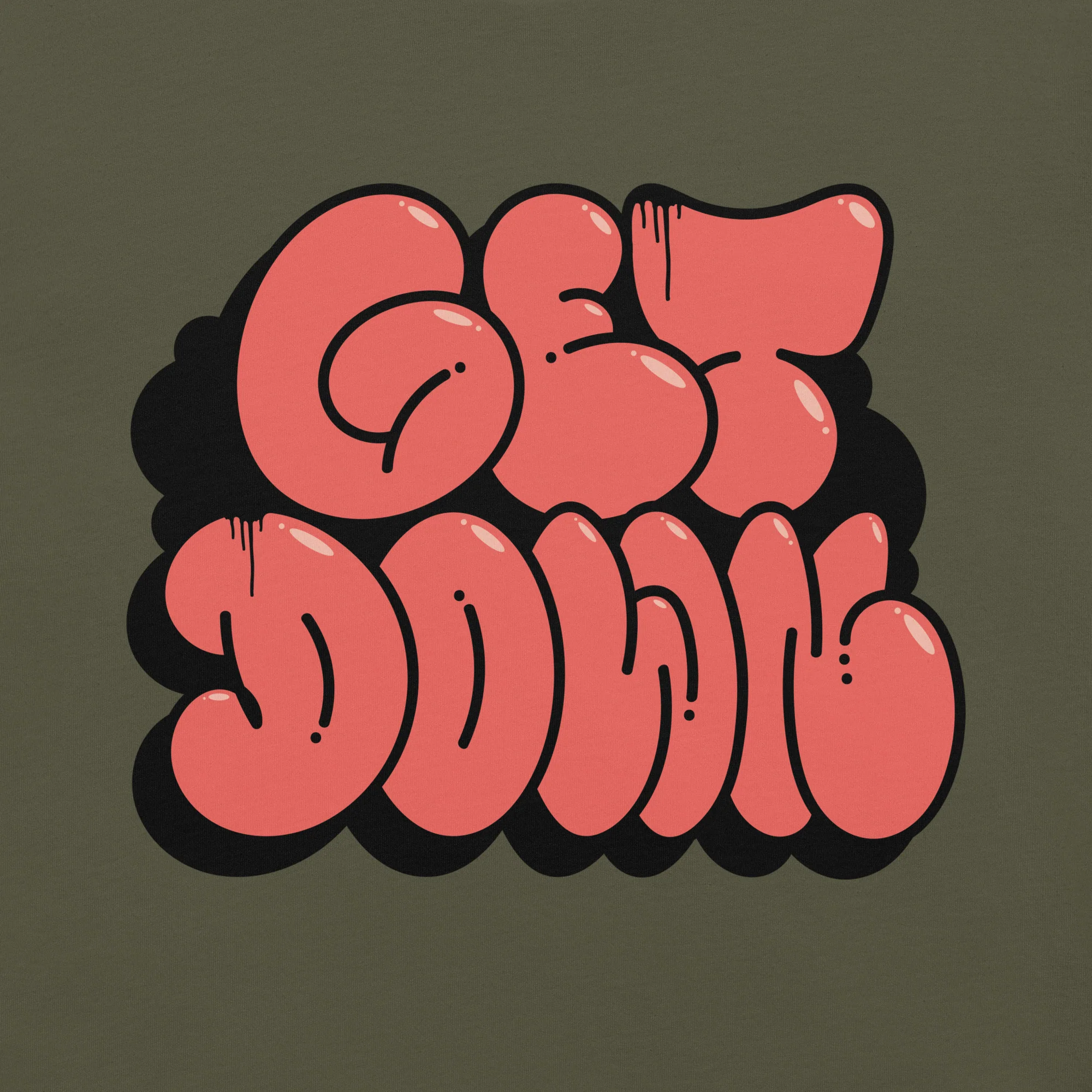 Get Down Graffiti Throw-up Tee - Image 23