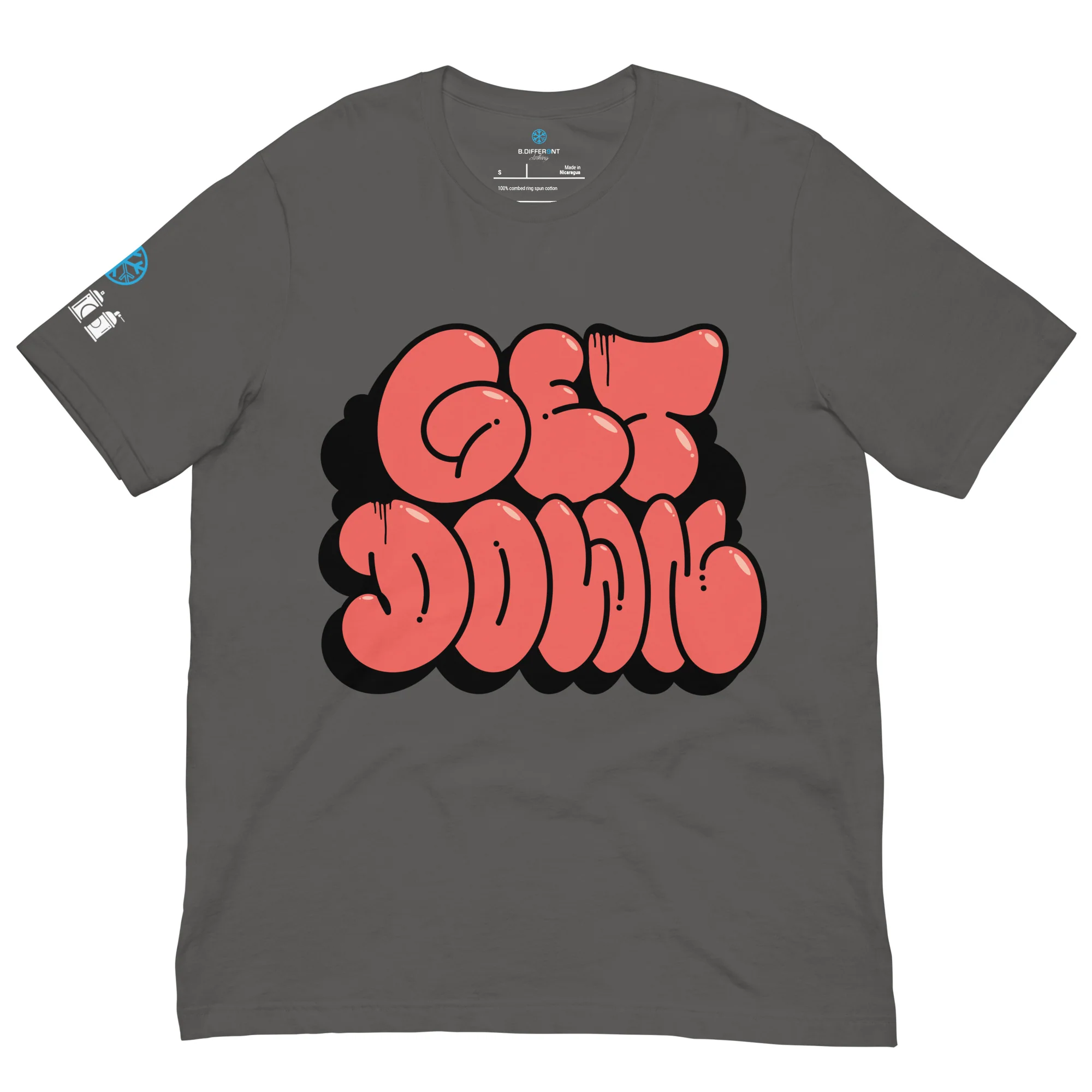 Get Down Graffiti Throw-up Tee - Image 29