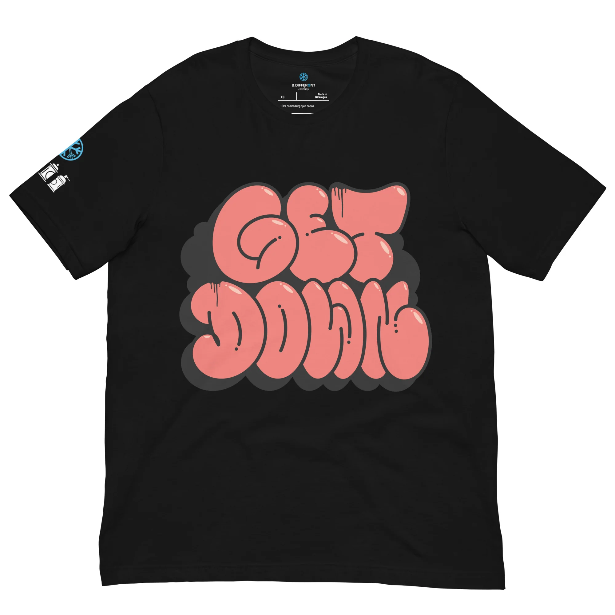 Get Down Graffiti Throw-up Tee - Image 8