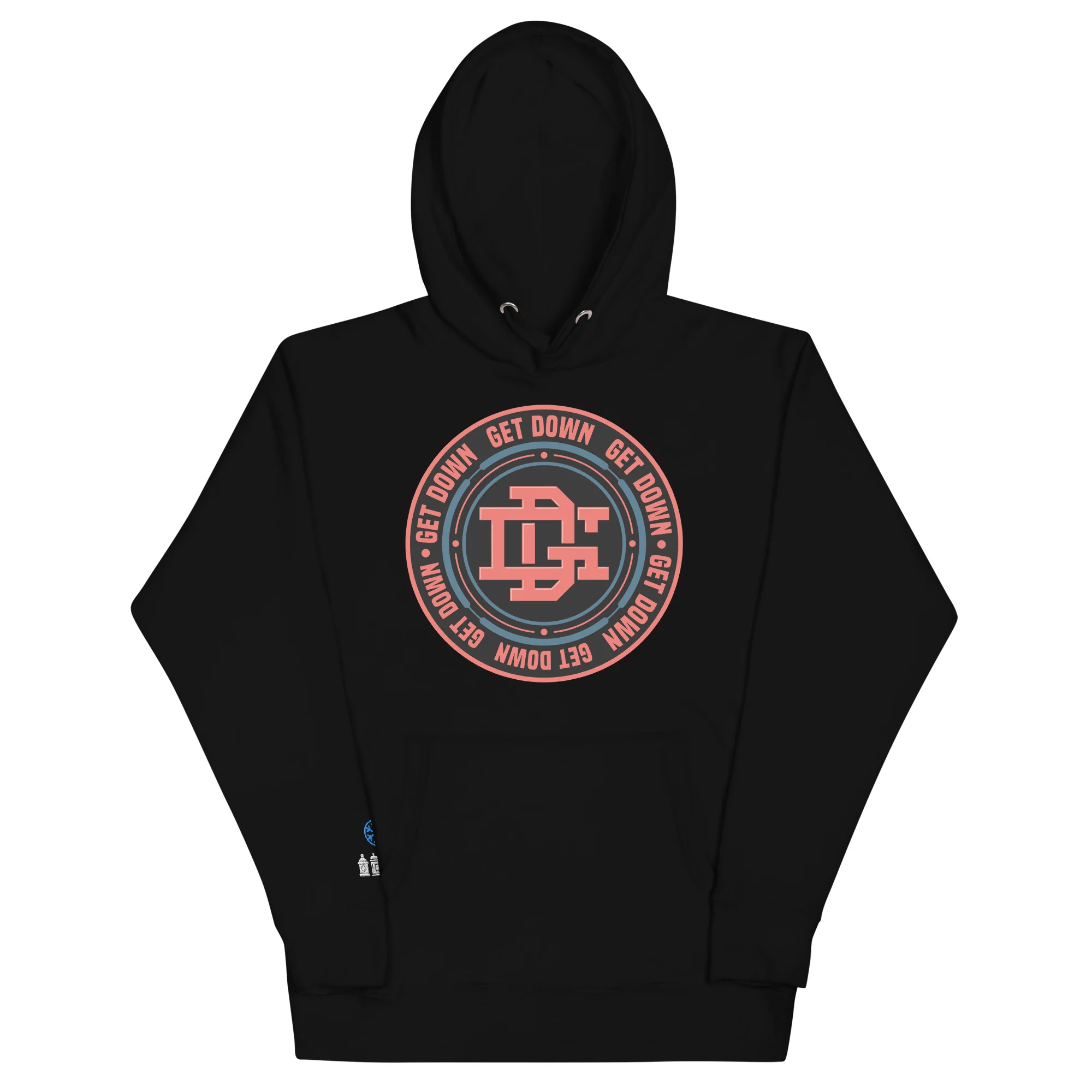 Get Down Logo Graffiti Hoodie - Image 25
