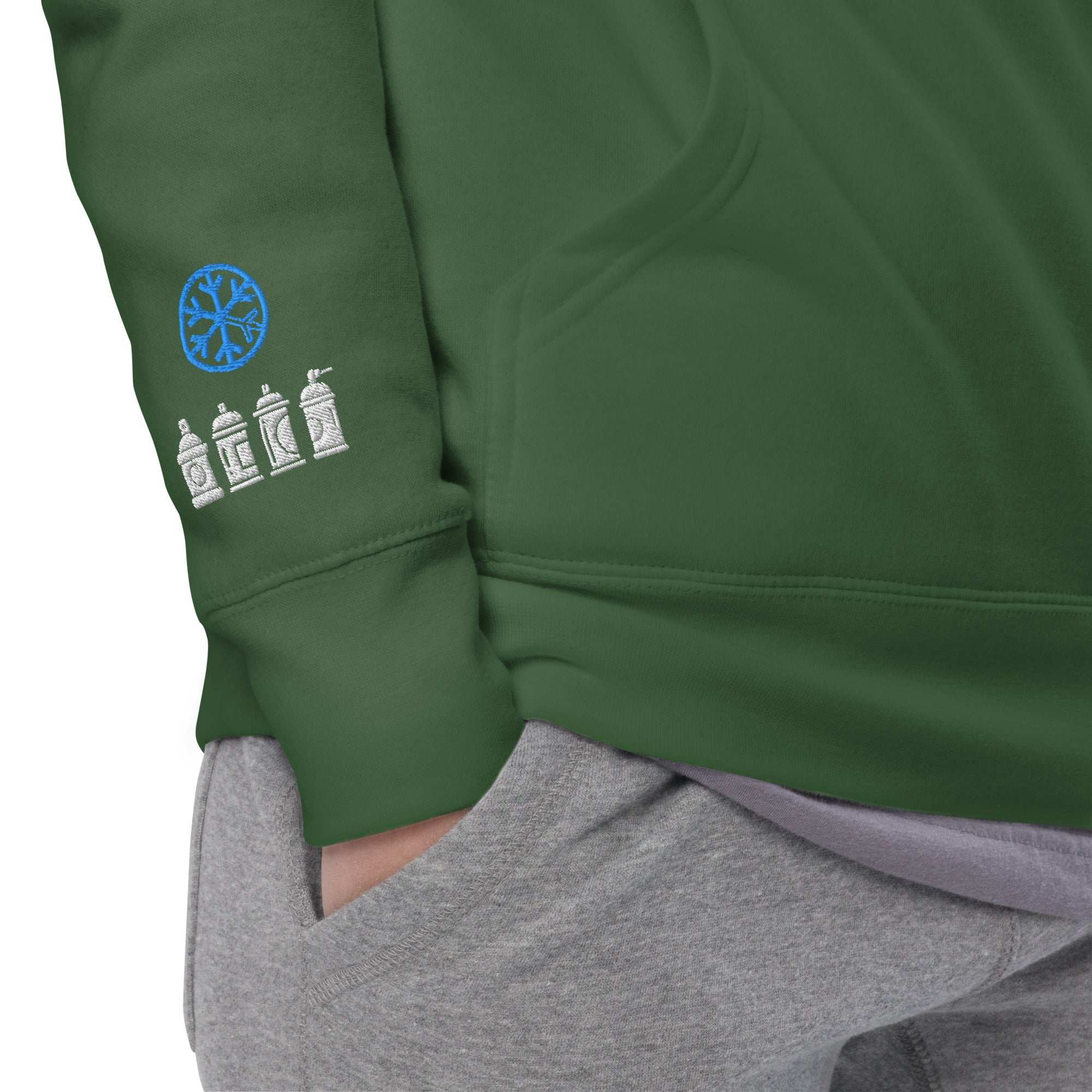 Get Down Logo Graffiti Hoodie - Image 3