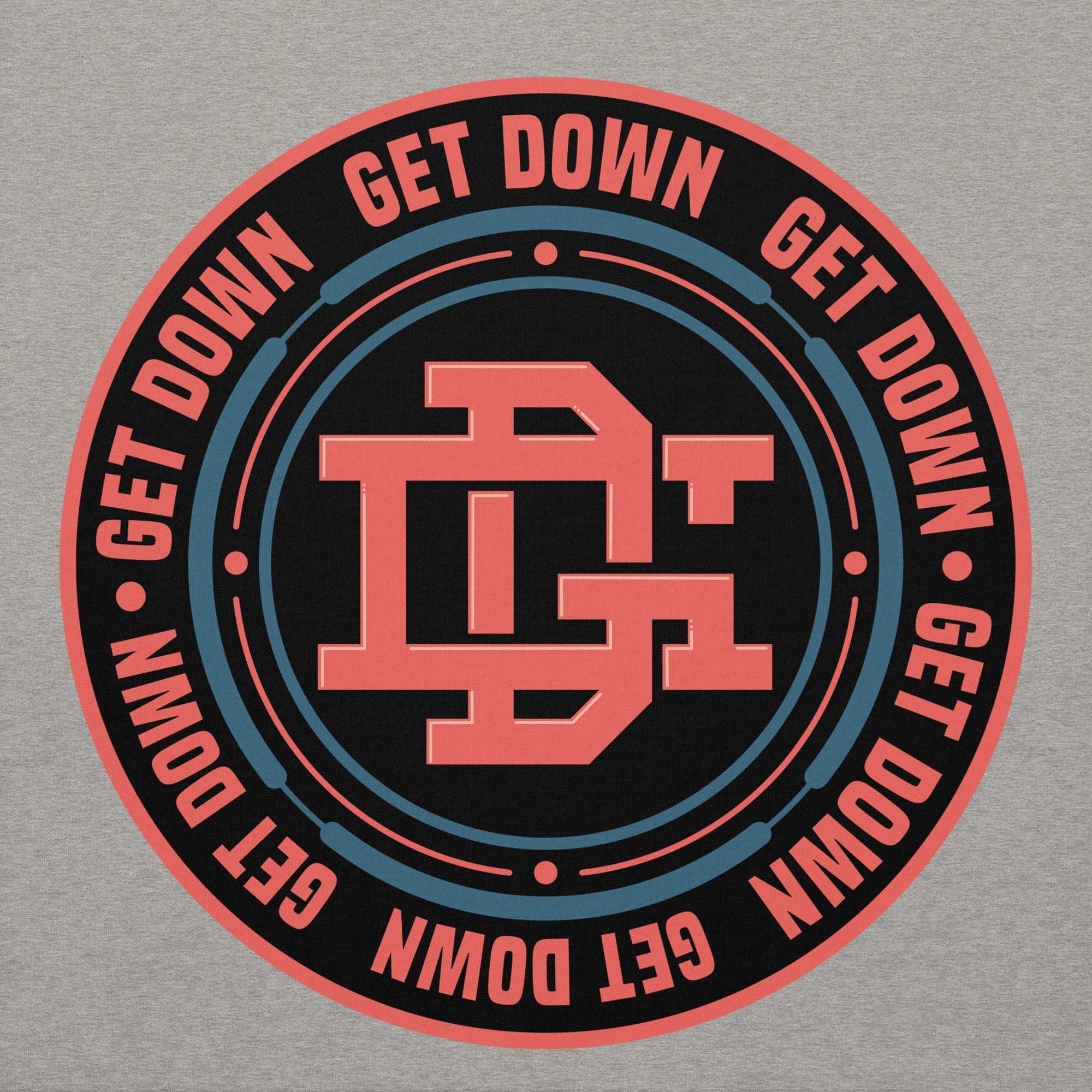 Get Down Logo Graffiti Hoodie - Image 8