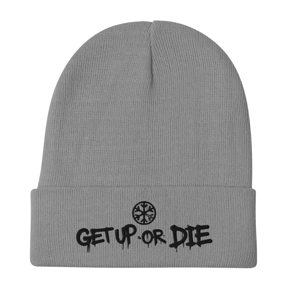 Get Up or Die Graffiti Beanie Hat - Image 10