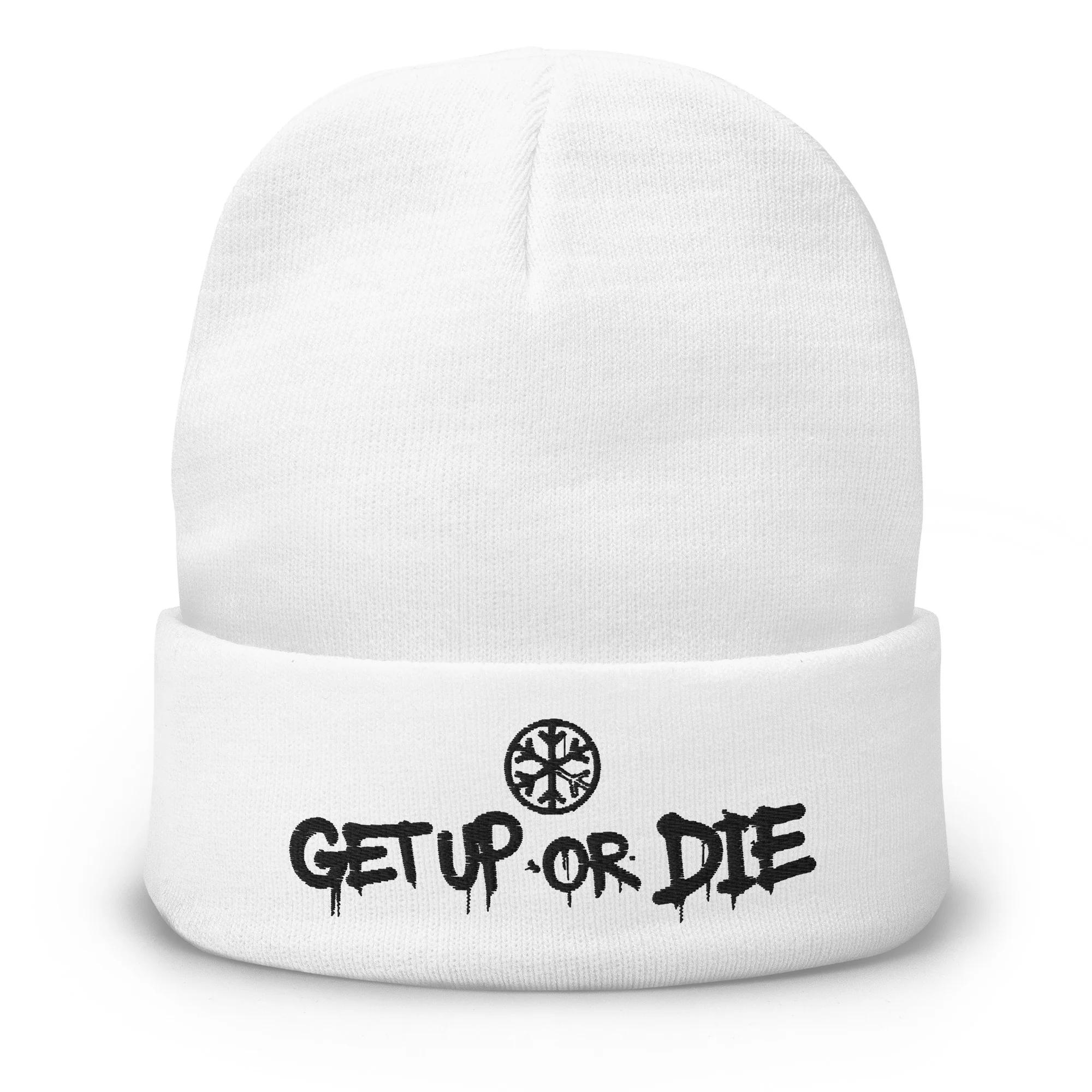 Get Up or Die Graffiti Beanie Hat - Image 11