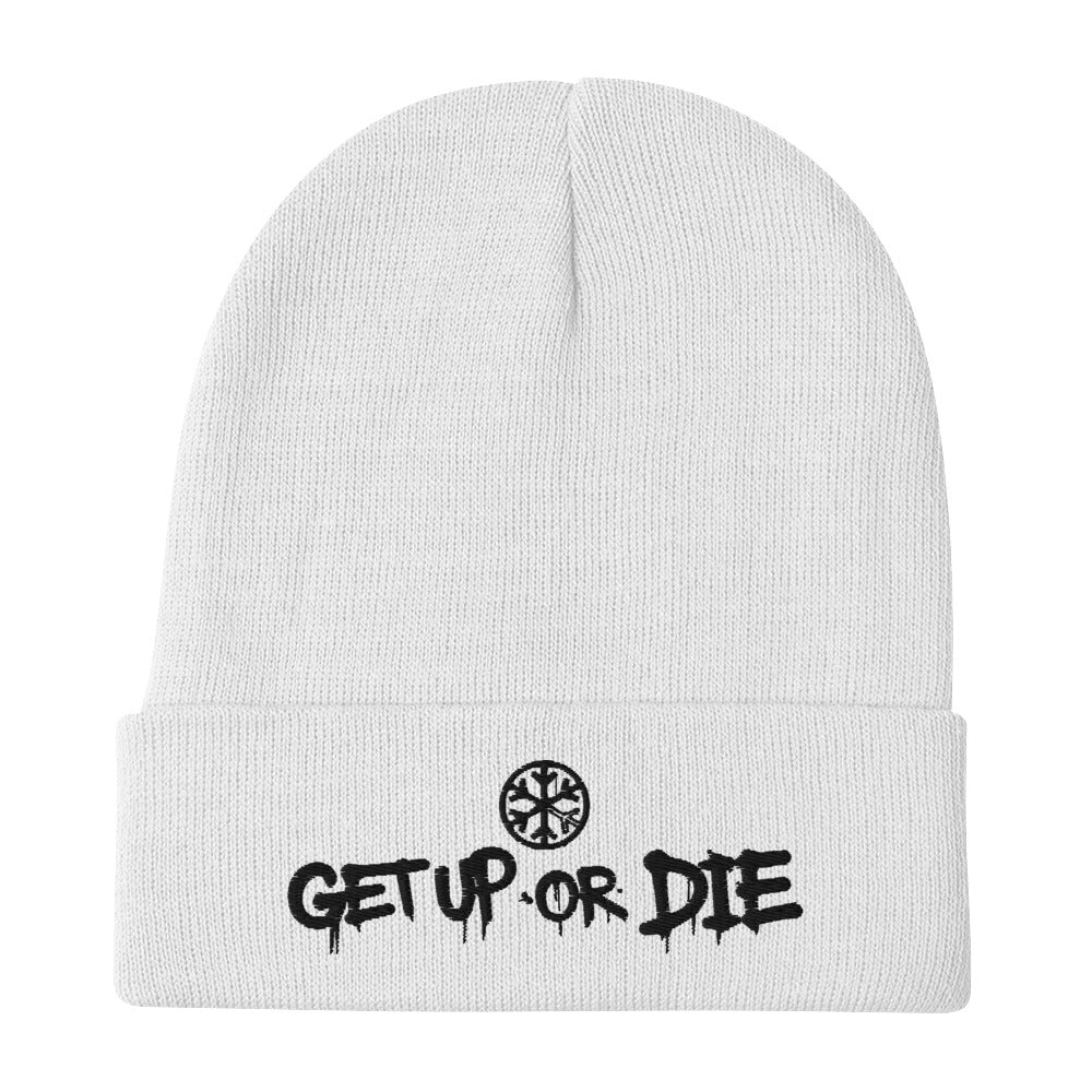 Get Up or Die Graffiti Beanie Hat - Image 12
