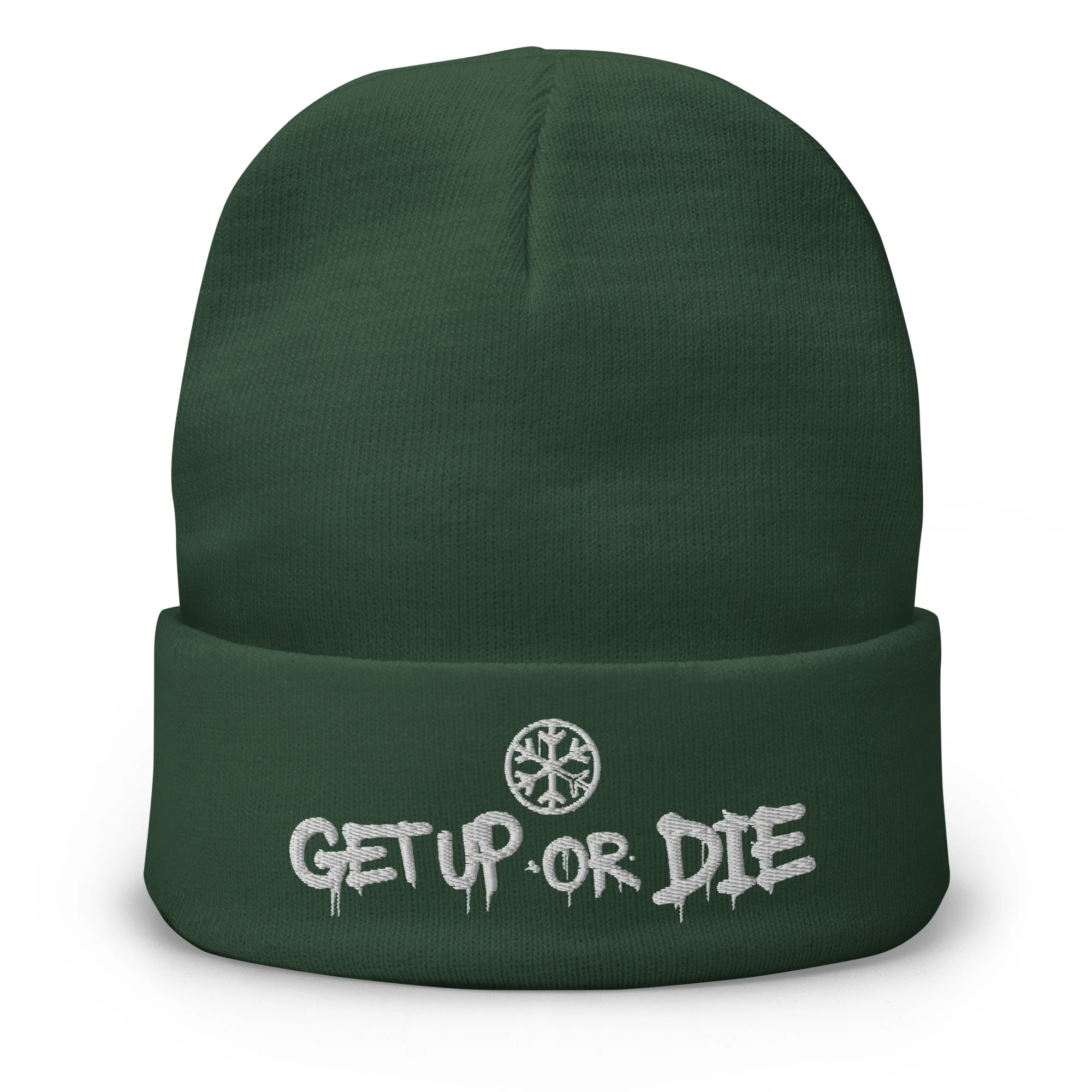 Get Up or Die Graffiti Beanie Hat - Image 5