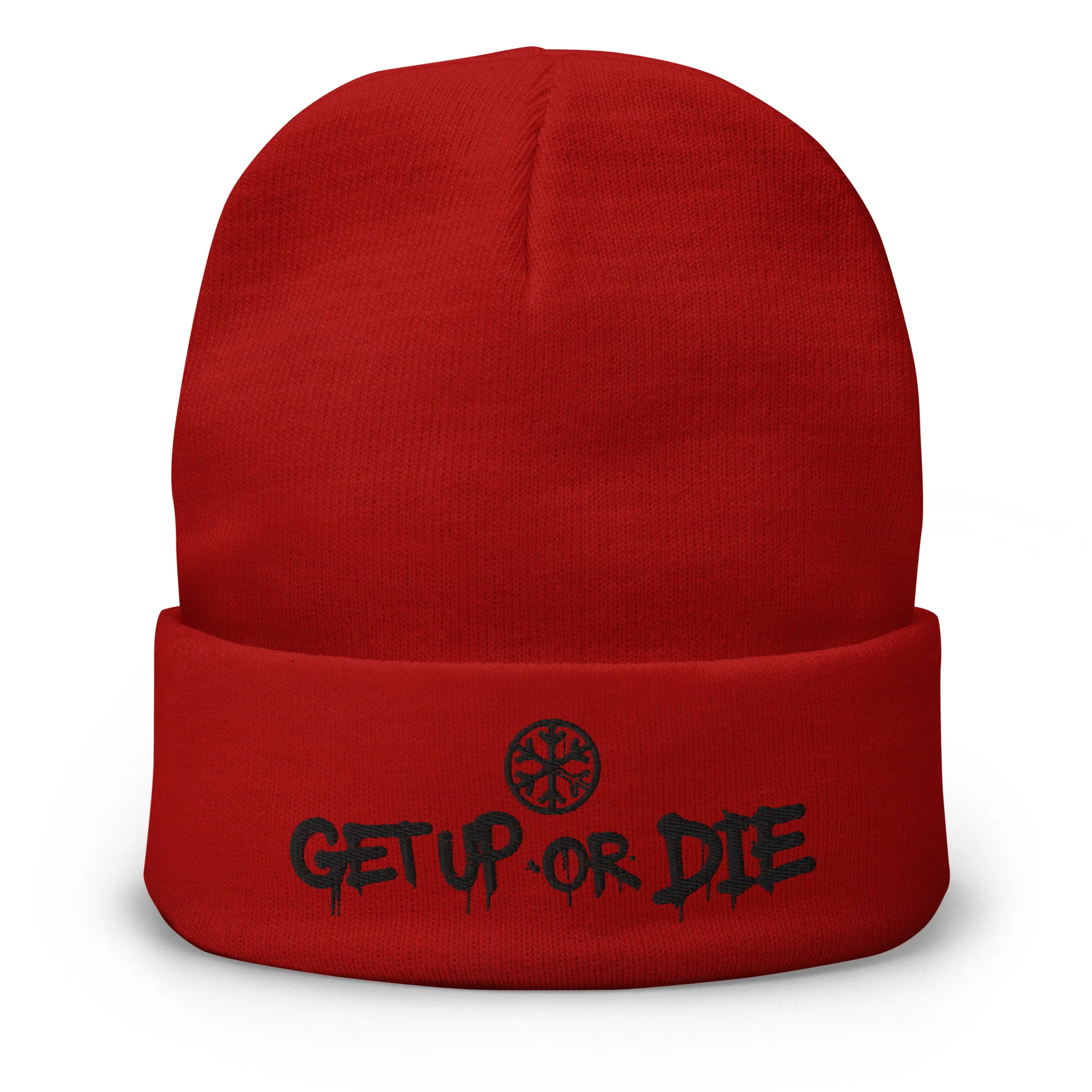 Get Up or Die Graffiti Beanie Hat - Image 7