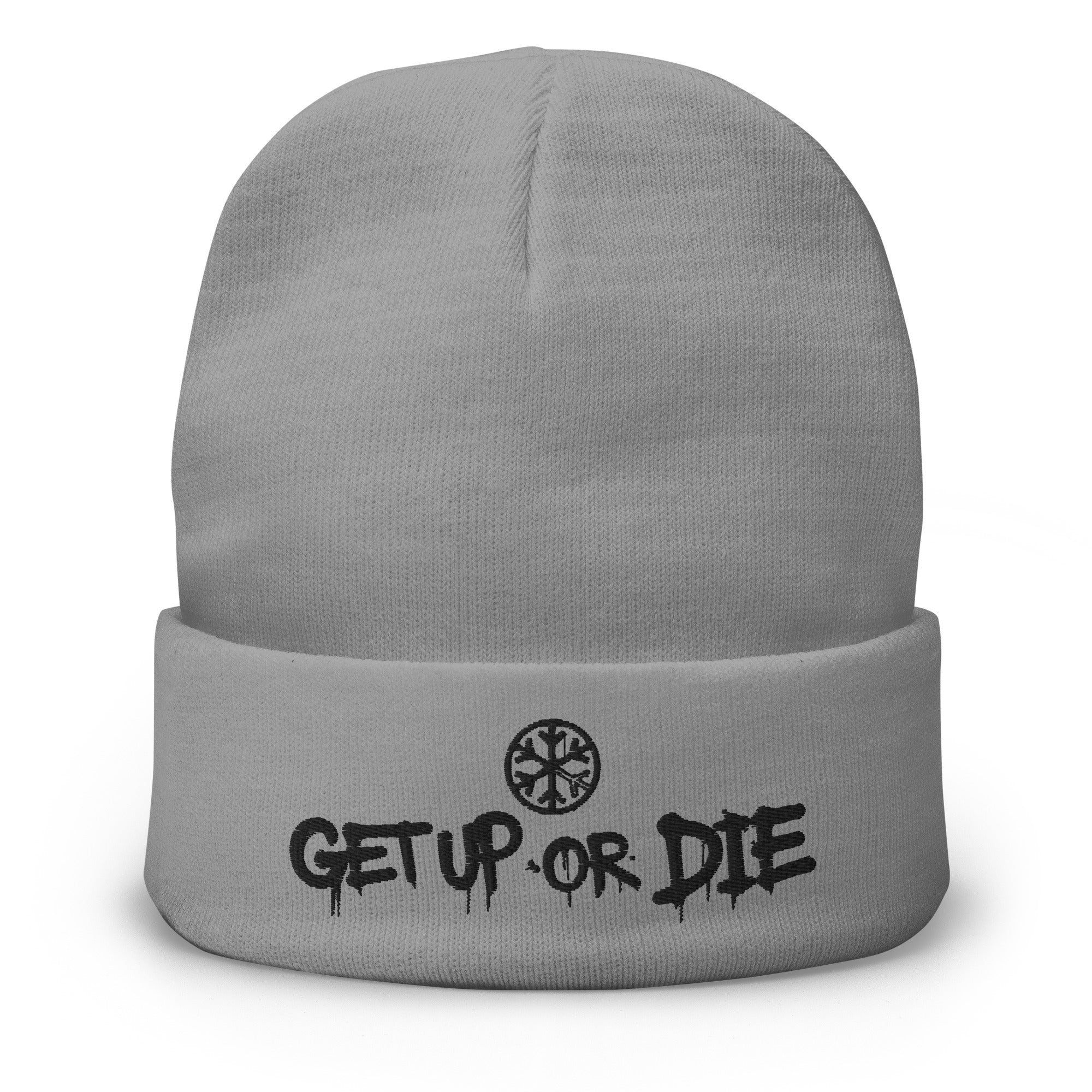 Get Up or Die Graffiti Beanie Hat - Image 9