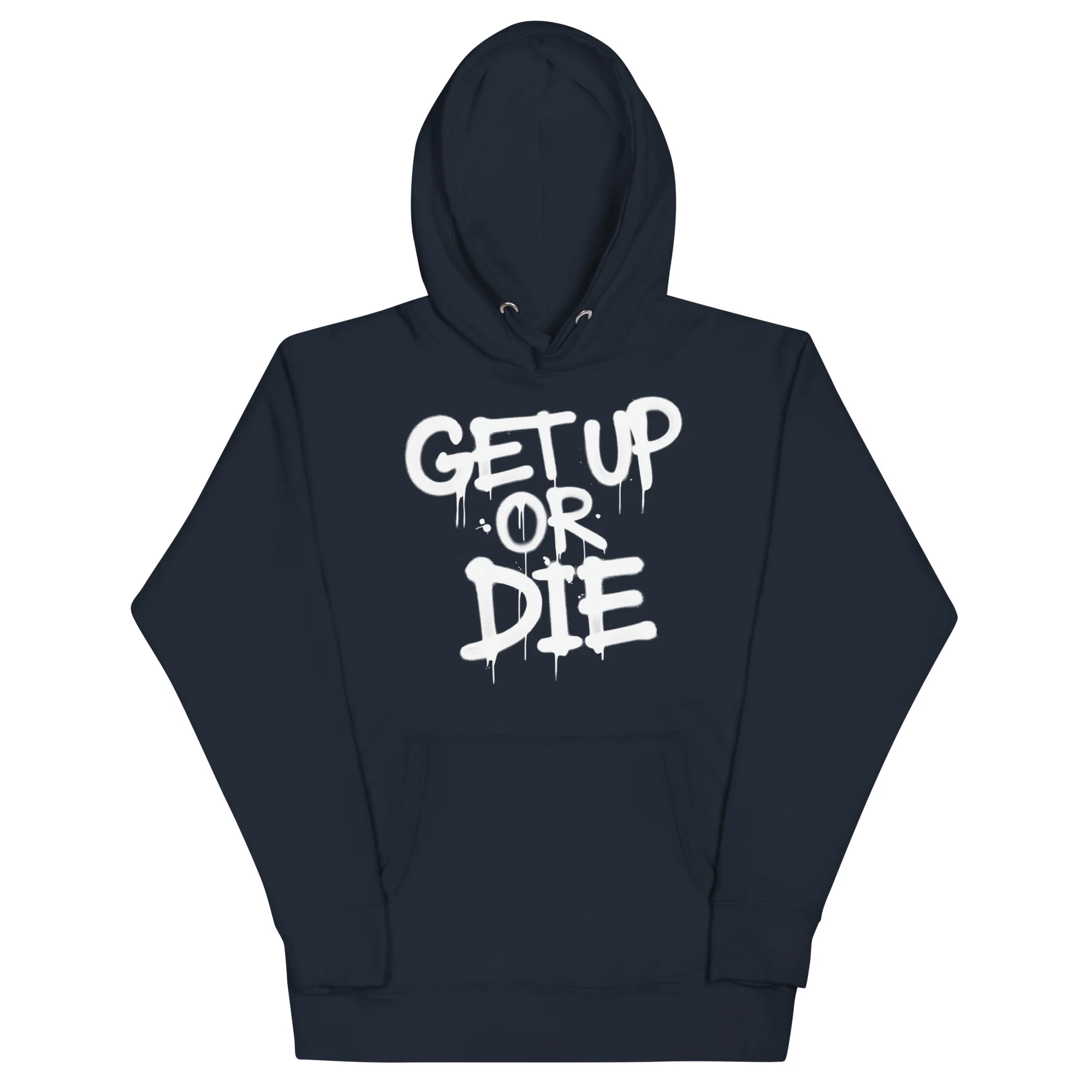 Get Up Or Die Graffiti Tag Hoodie - Image 13