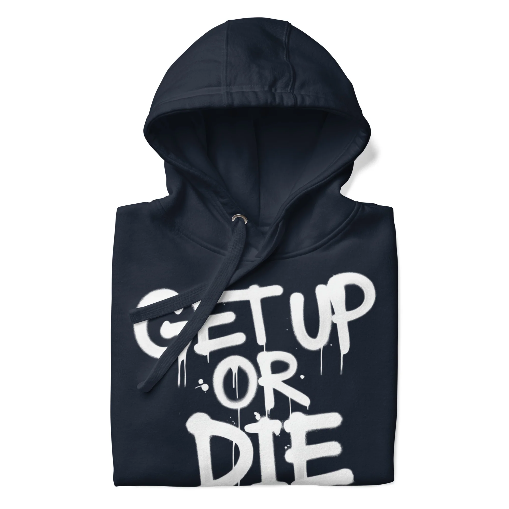 Get Up Or Die Graffiti Tag Hoodie - Image 15