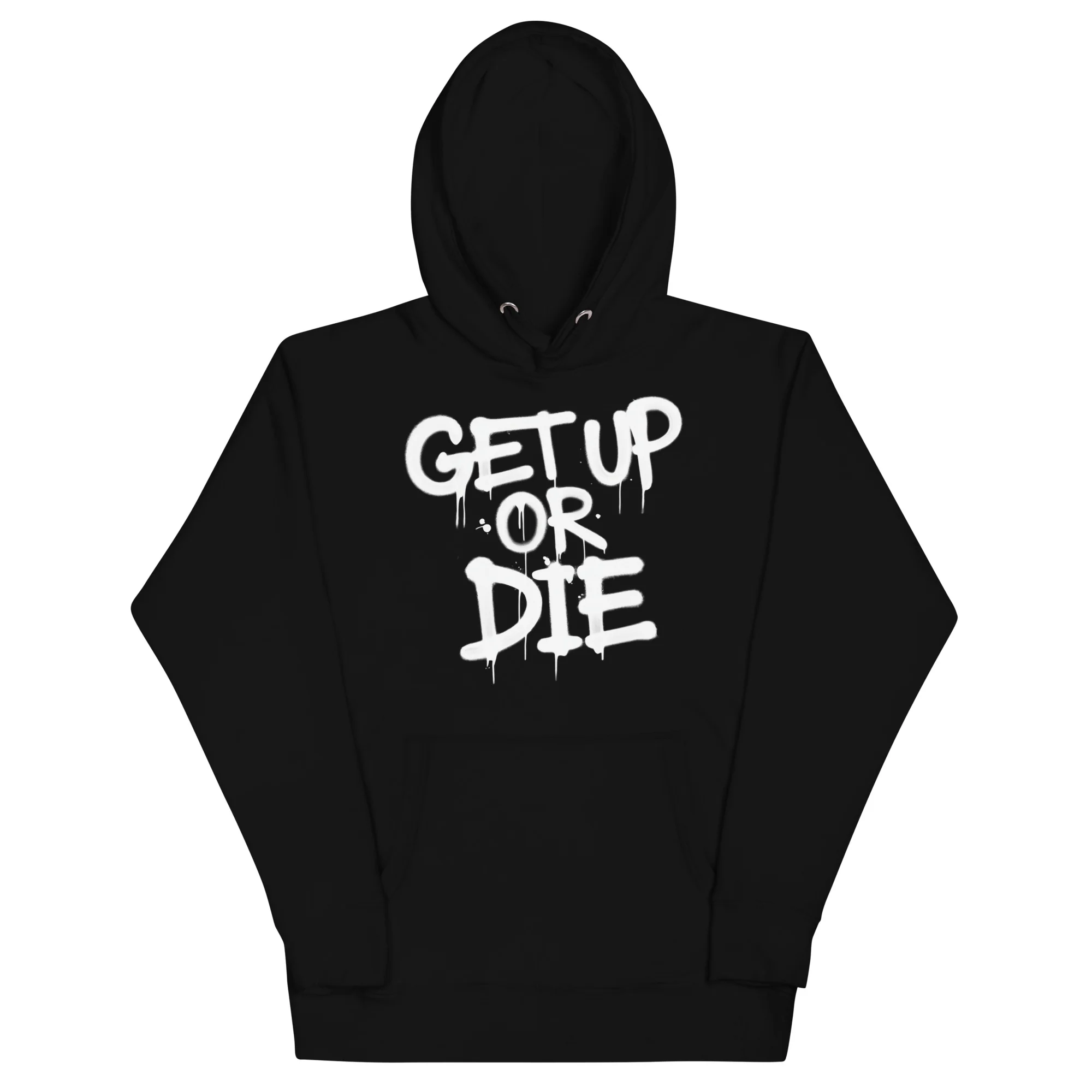 Get Up Or Die Graffiti Tag Hoodie - Image 19