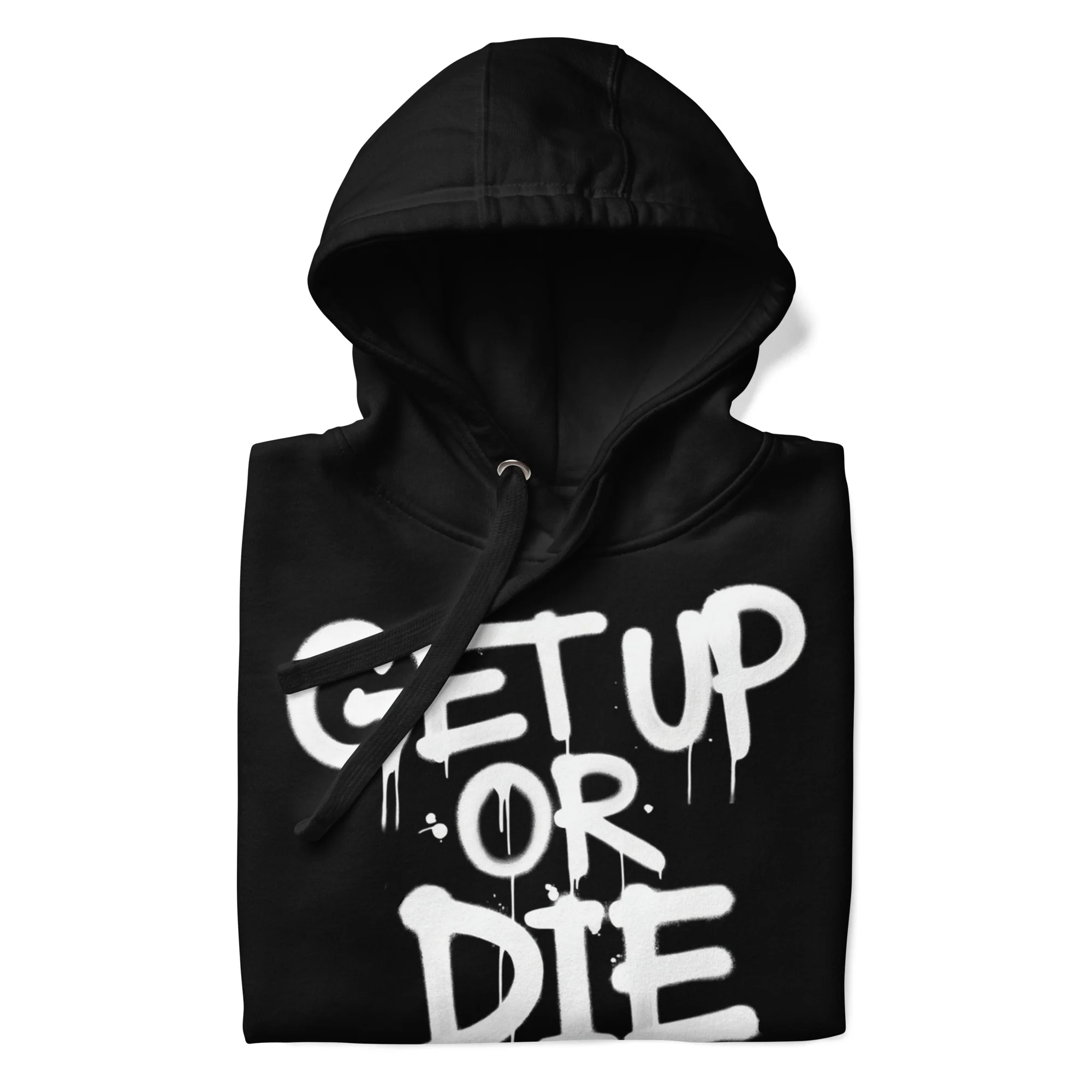 Get Up Or Die Graffiti Tag Hoodie - Image 21