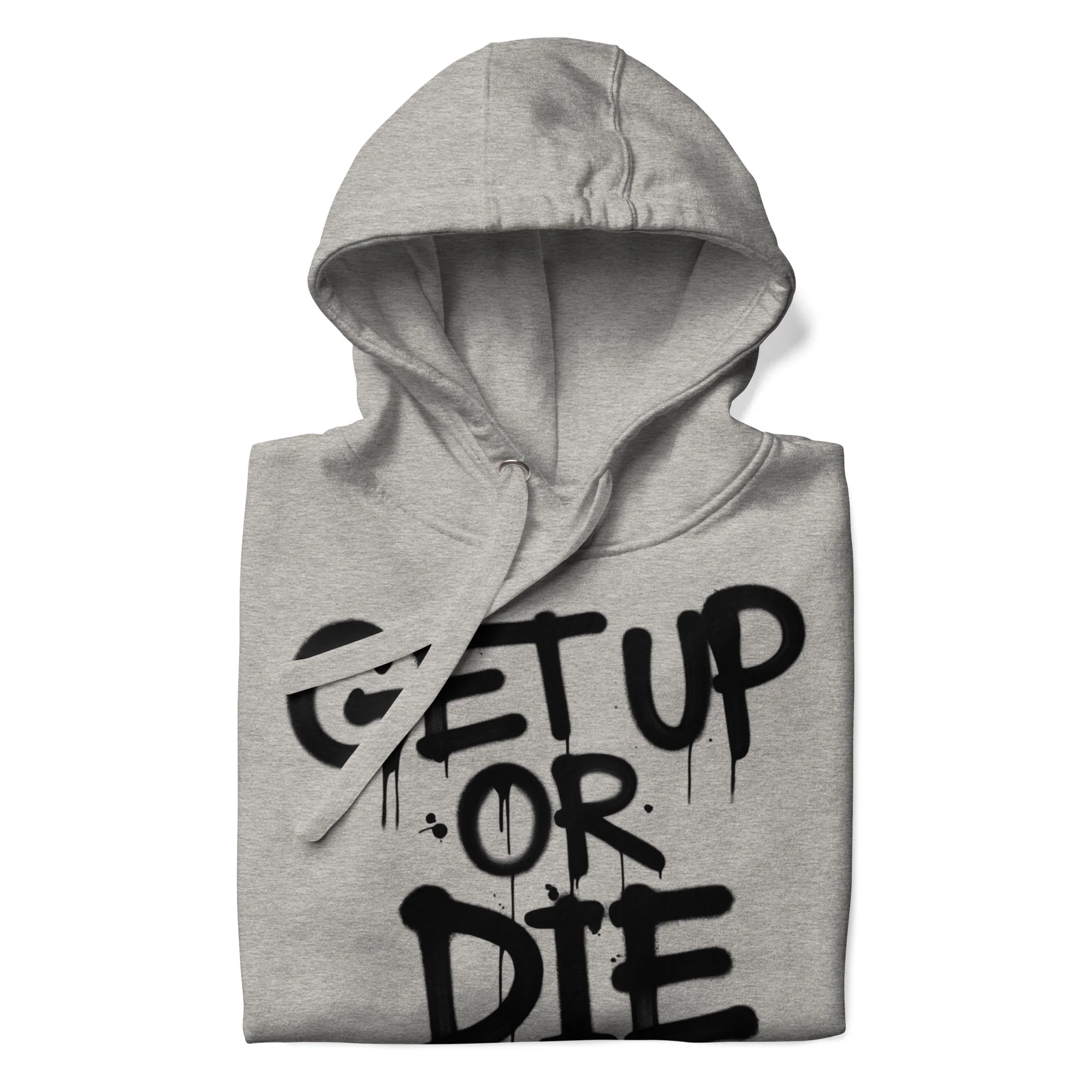 Get Up Or Die Graffiti Tag Hoodie - Image 39