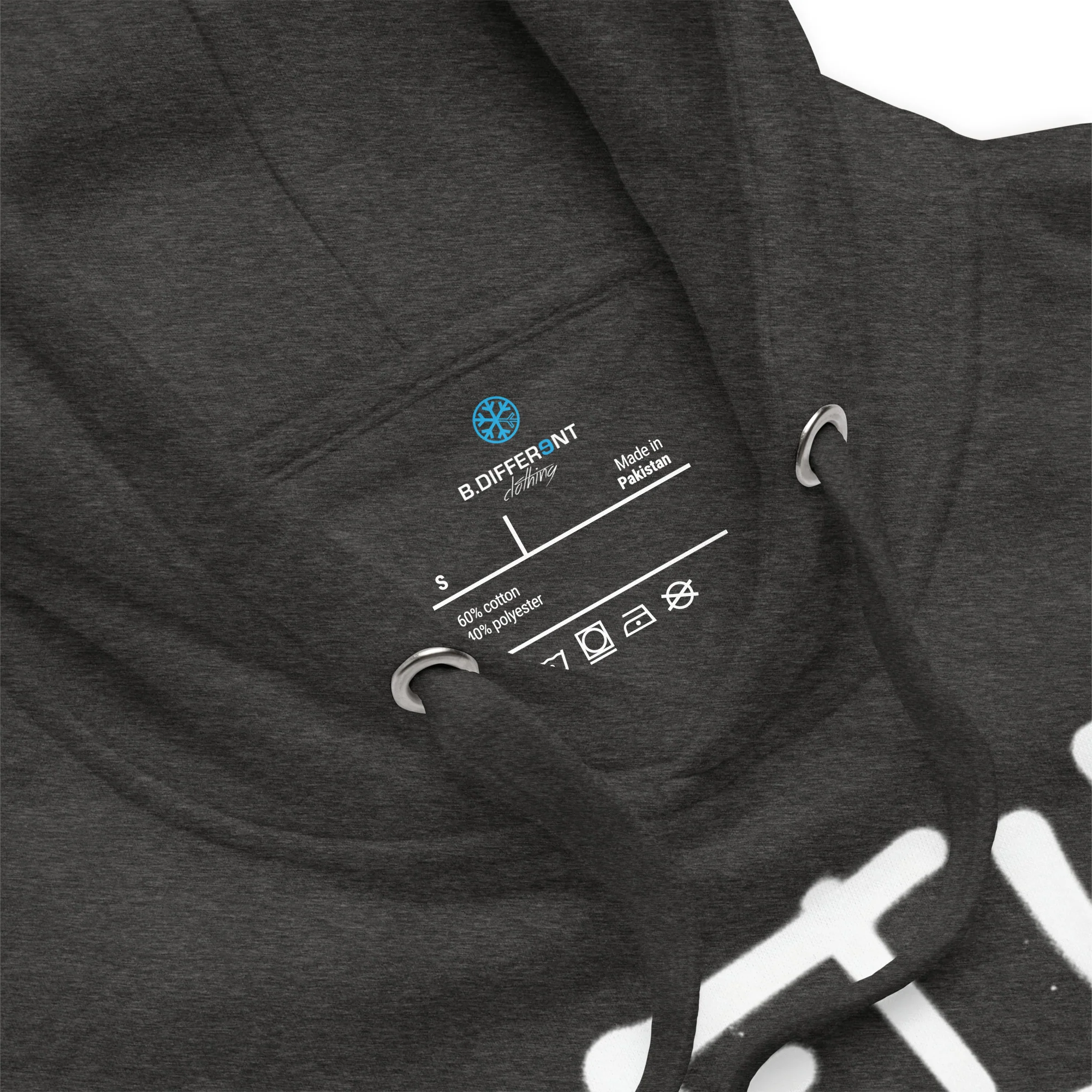 Get Up Or Die Graffiti Tag Hoodie - Image 5