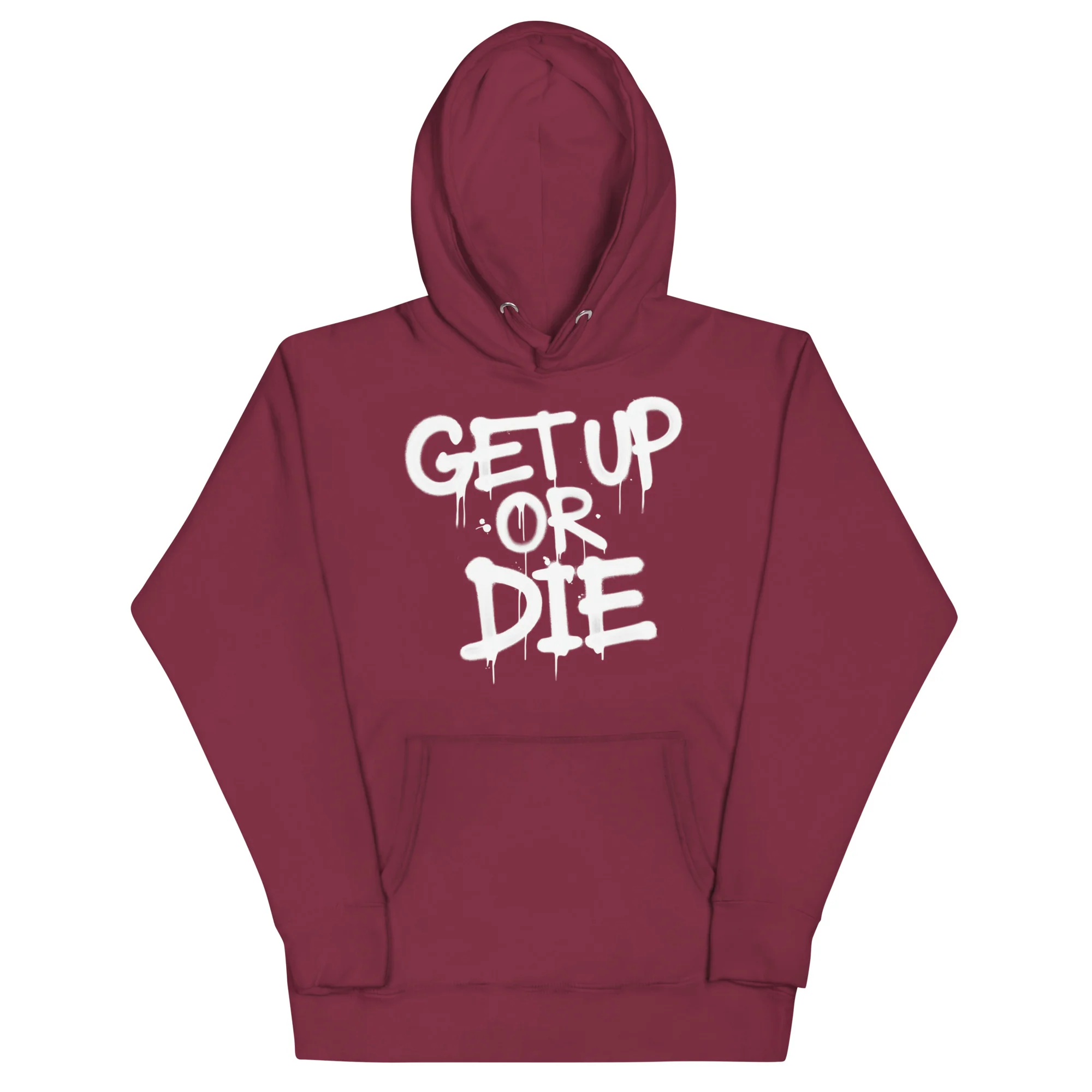 Get Up Or Die Graffiti Tag Hoodie - Image 7