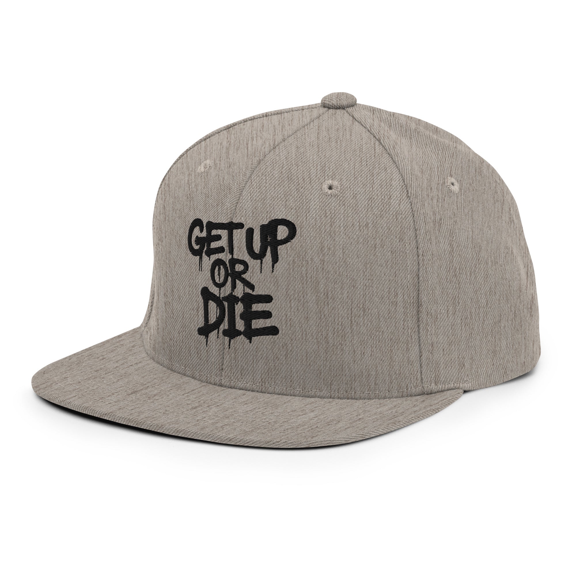 Get Up Or Die Graffiti Tag Snapback Hat - Image 16