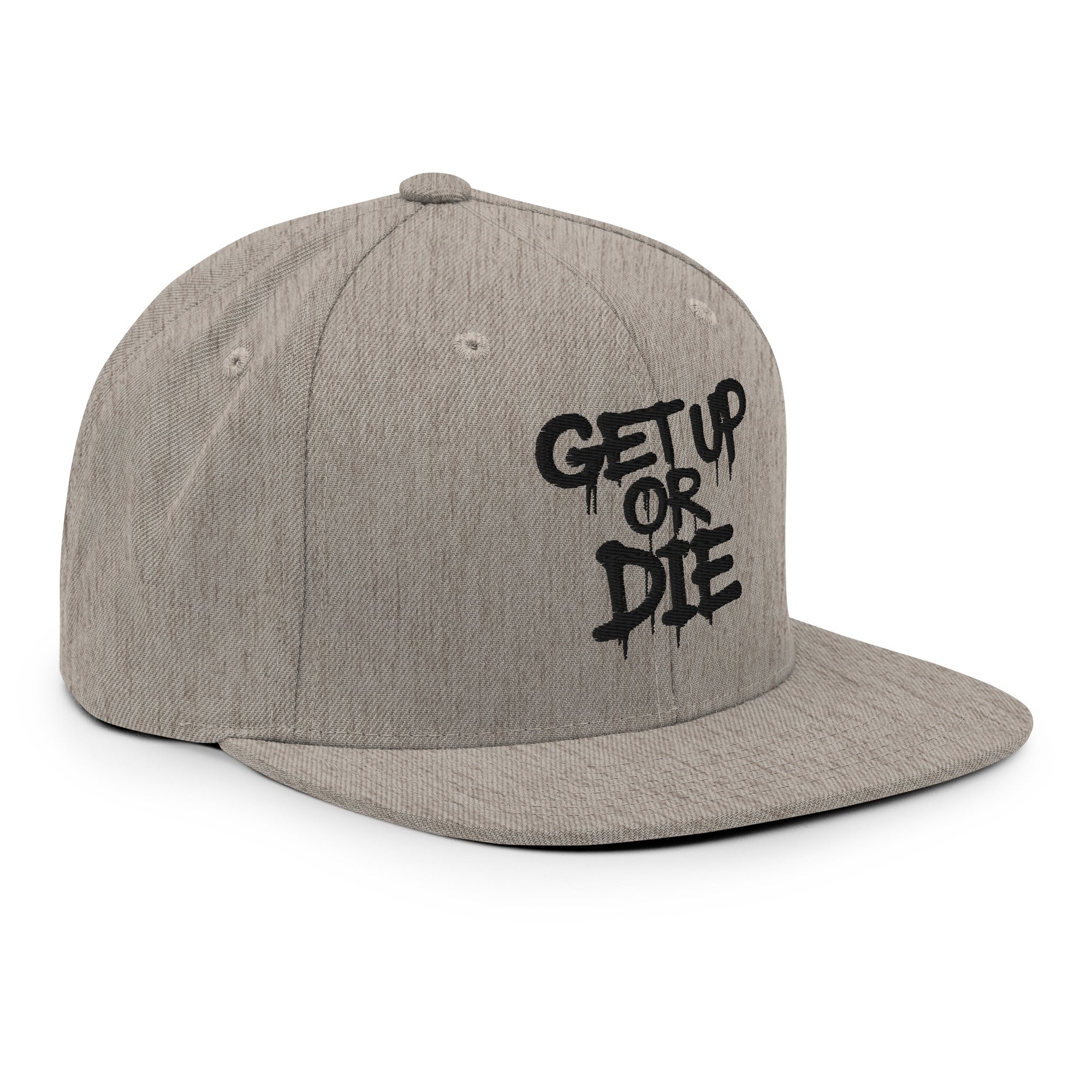 Get Up Or Die Graffiti Tag Snapback Hat - Image 18