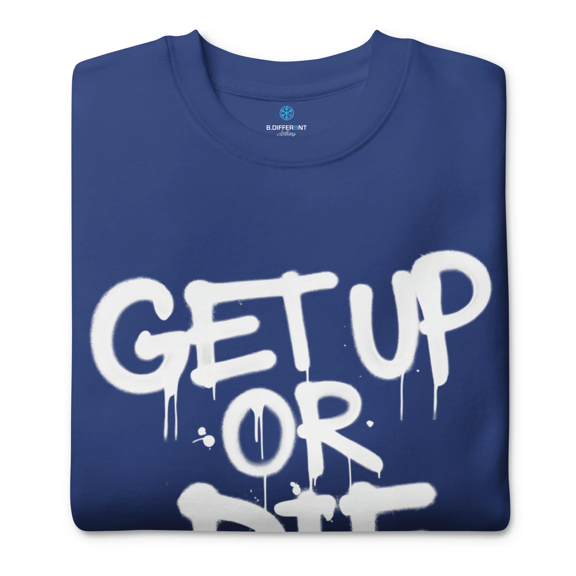 Get Up Or Die Graffiti Tag Sweatshirt - Image 3