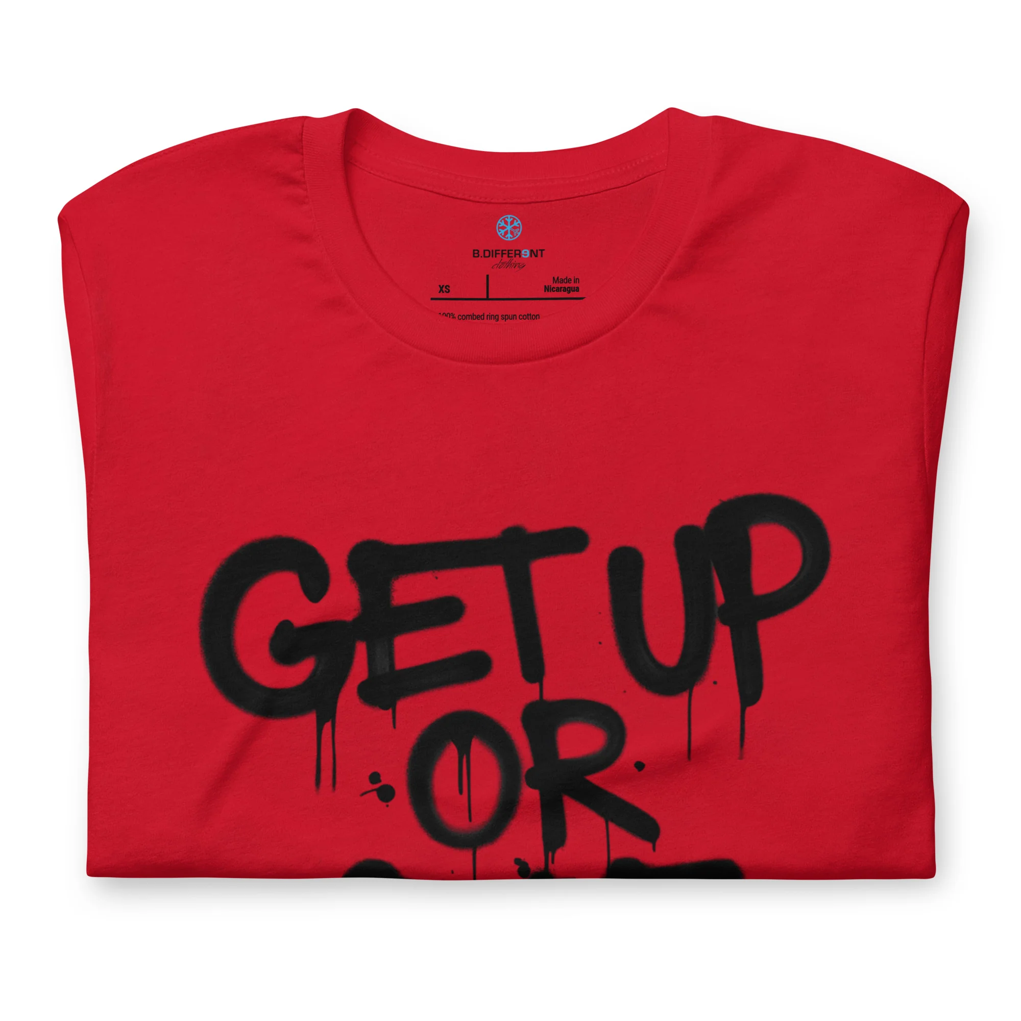 Get Up or Die Graffiti Tag Tee - Image 21