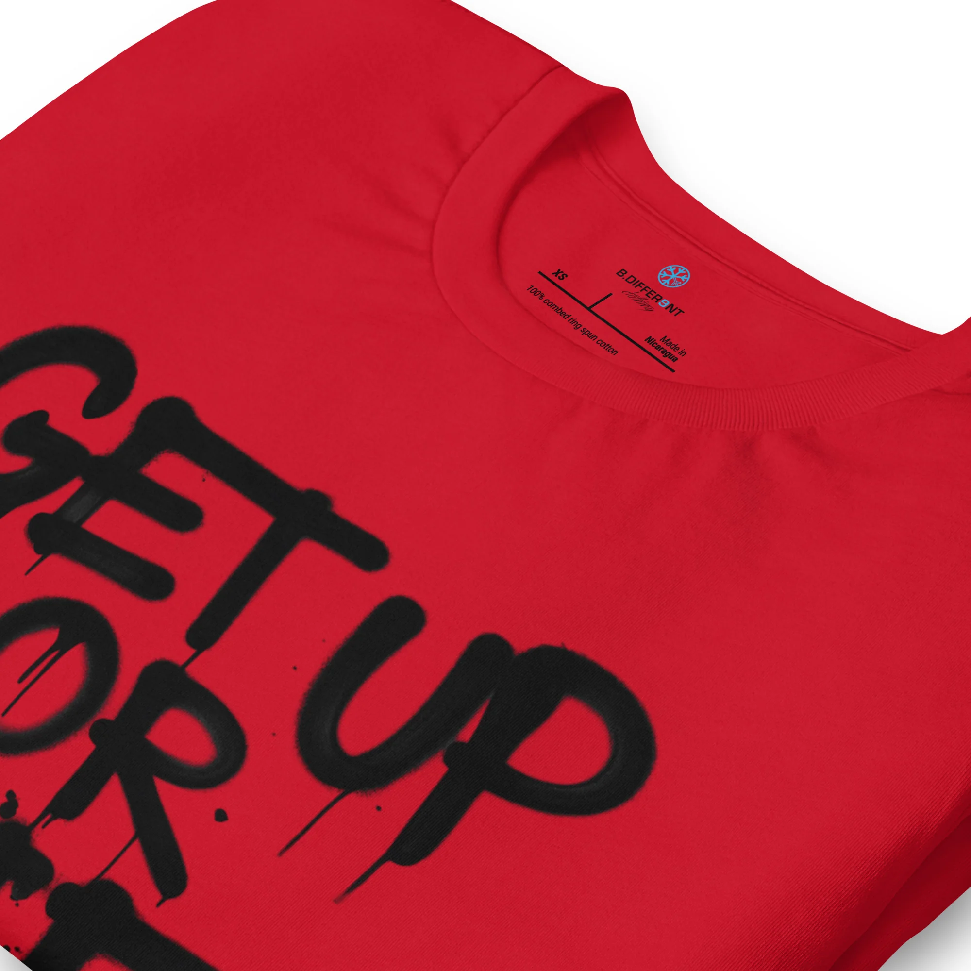 Get Up or Die Graffiti Tag Tee - Image 24
