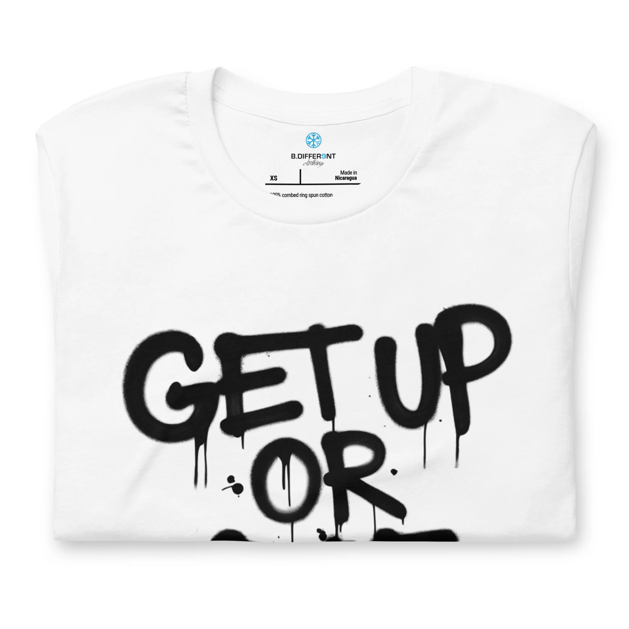 Get Up or Die Graffiti Tag Tee - Image 27