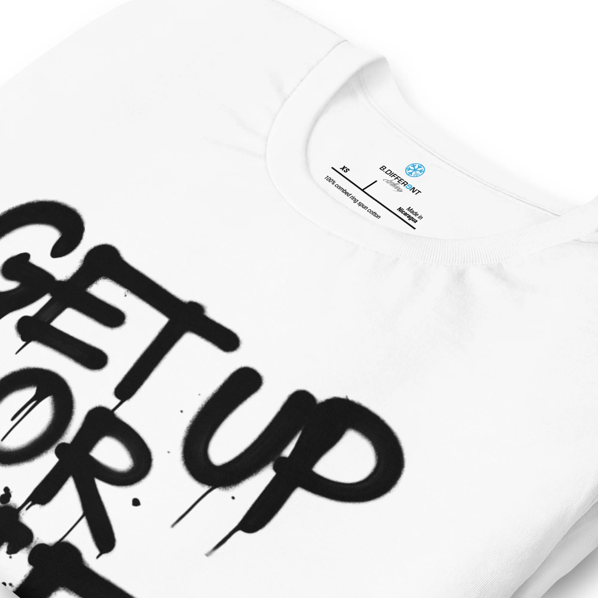 Get Up or Die Graffiti Tag Tee - Image 30