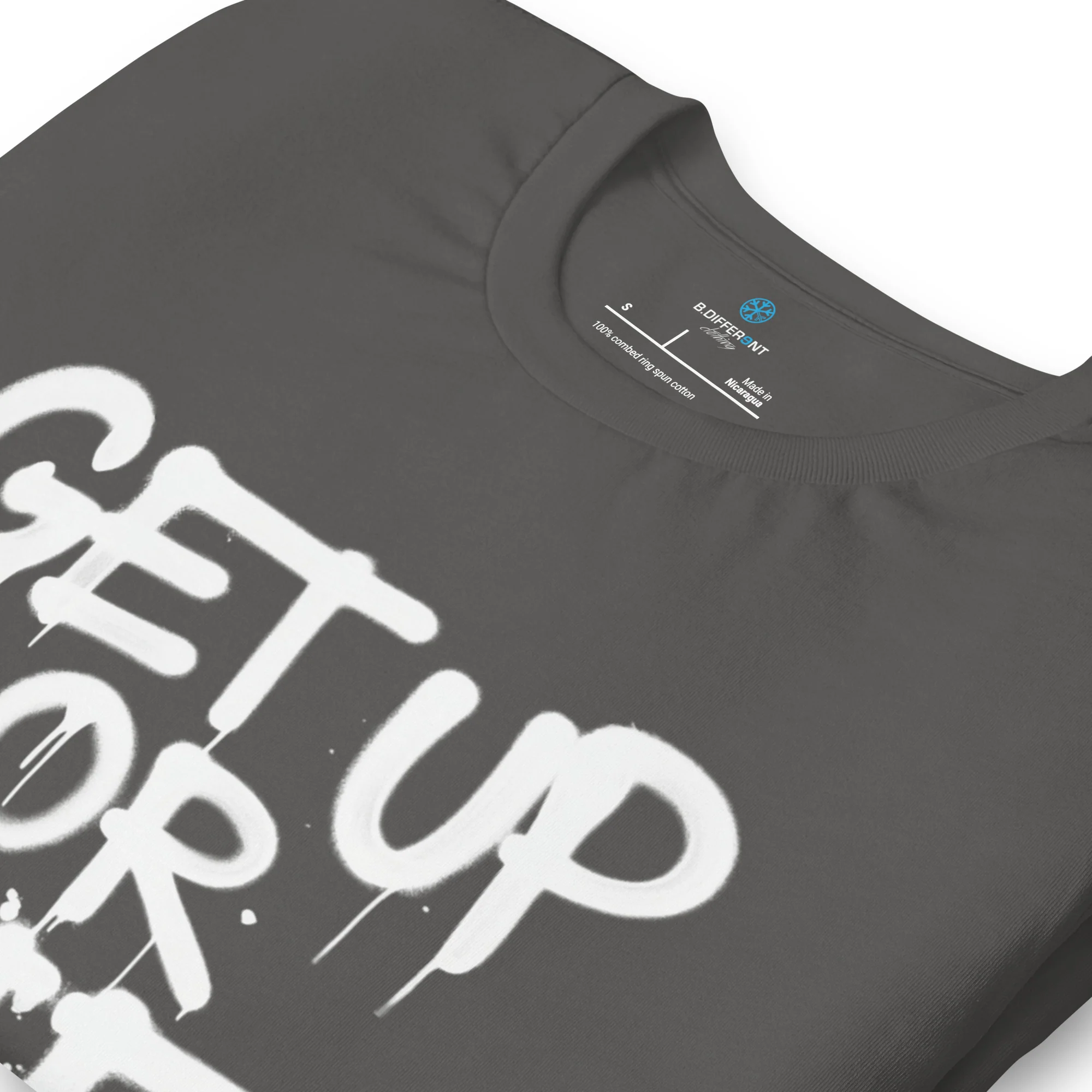 Get Up or Die Graffiti Tag Tee - Image 6