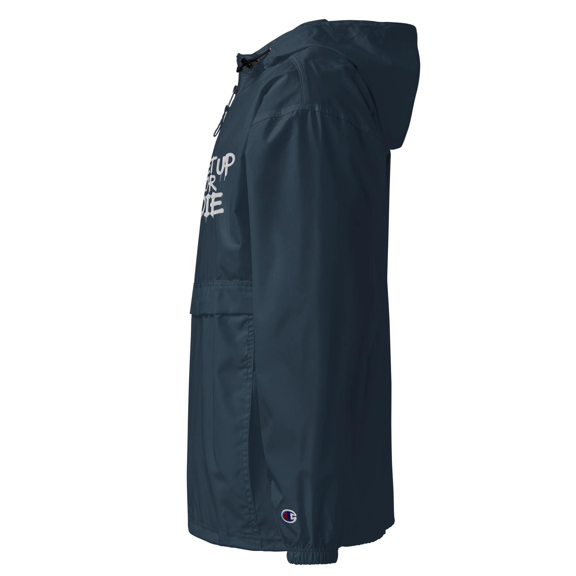 Get Up Or Die Graffiti Tag Windbreaker Jacket - Image 5
