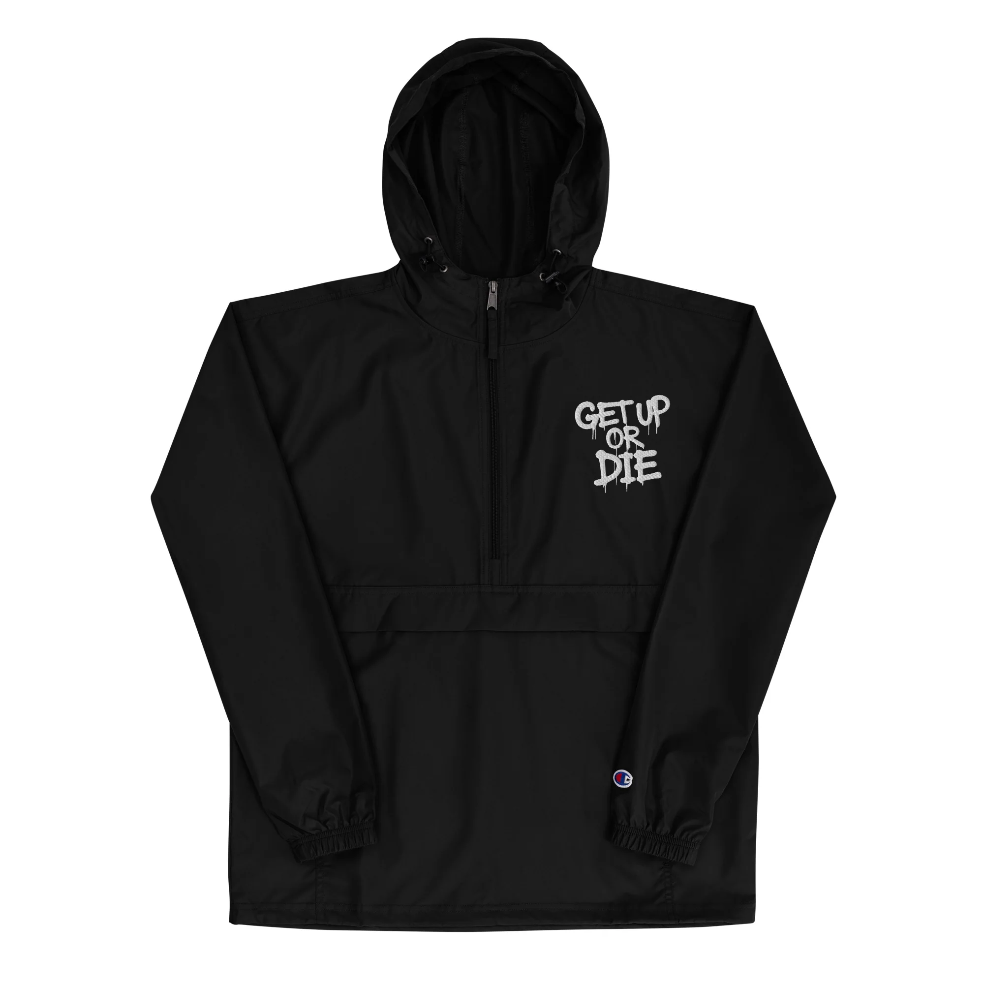 Get Up Or Die Graffiti Tag Windbreaker Jacket - Image 8