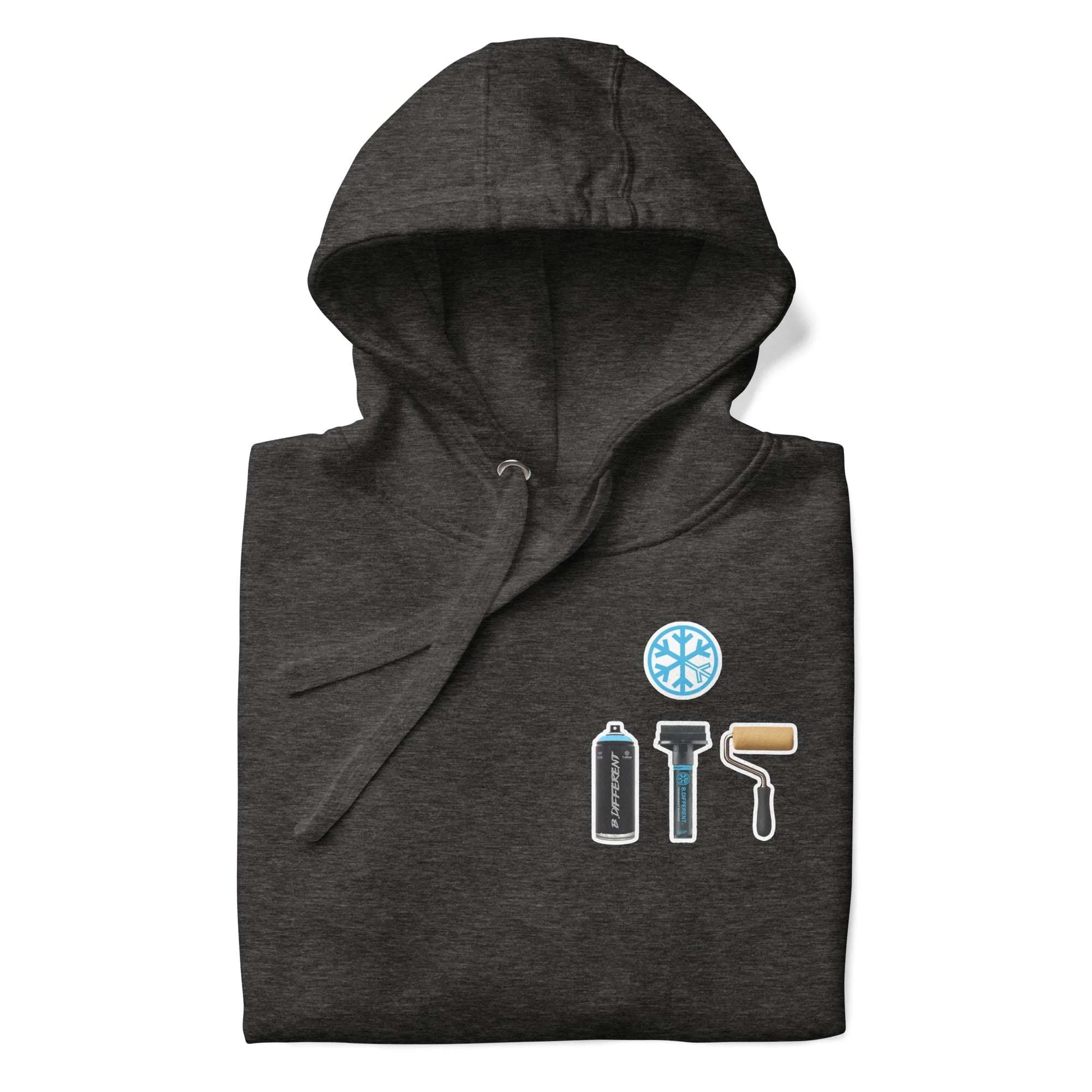 Graffiti Artist Action Figure Hoodie - Image 10