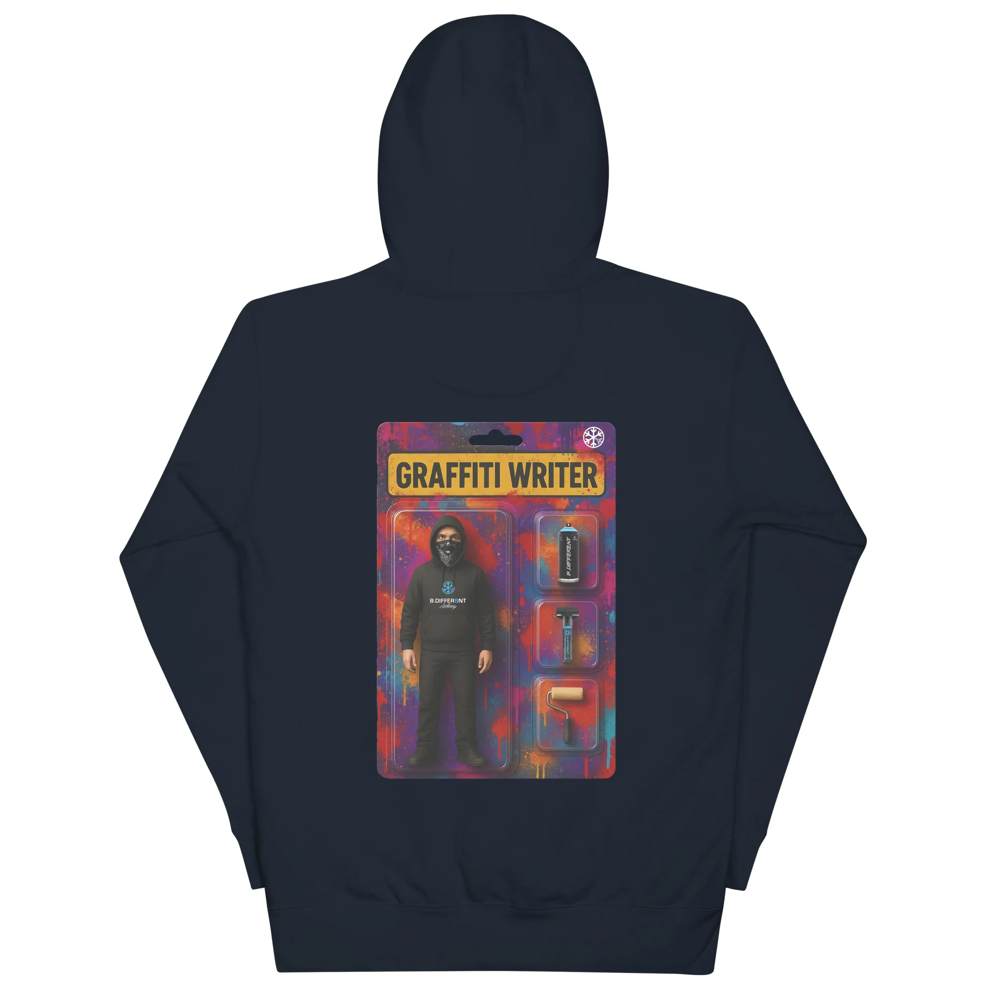 Graffiti Artist Action Figure Hoodie - Image 15