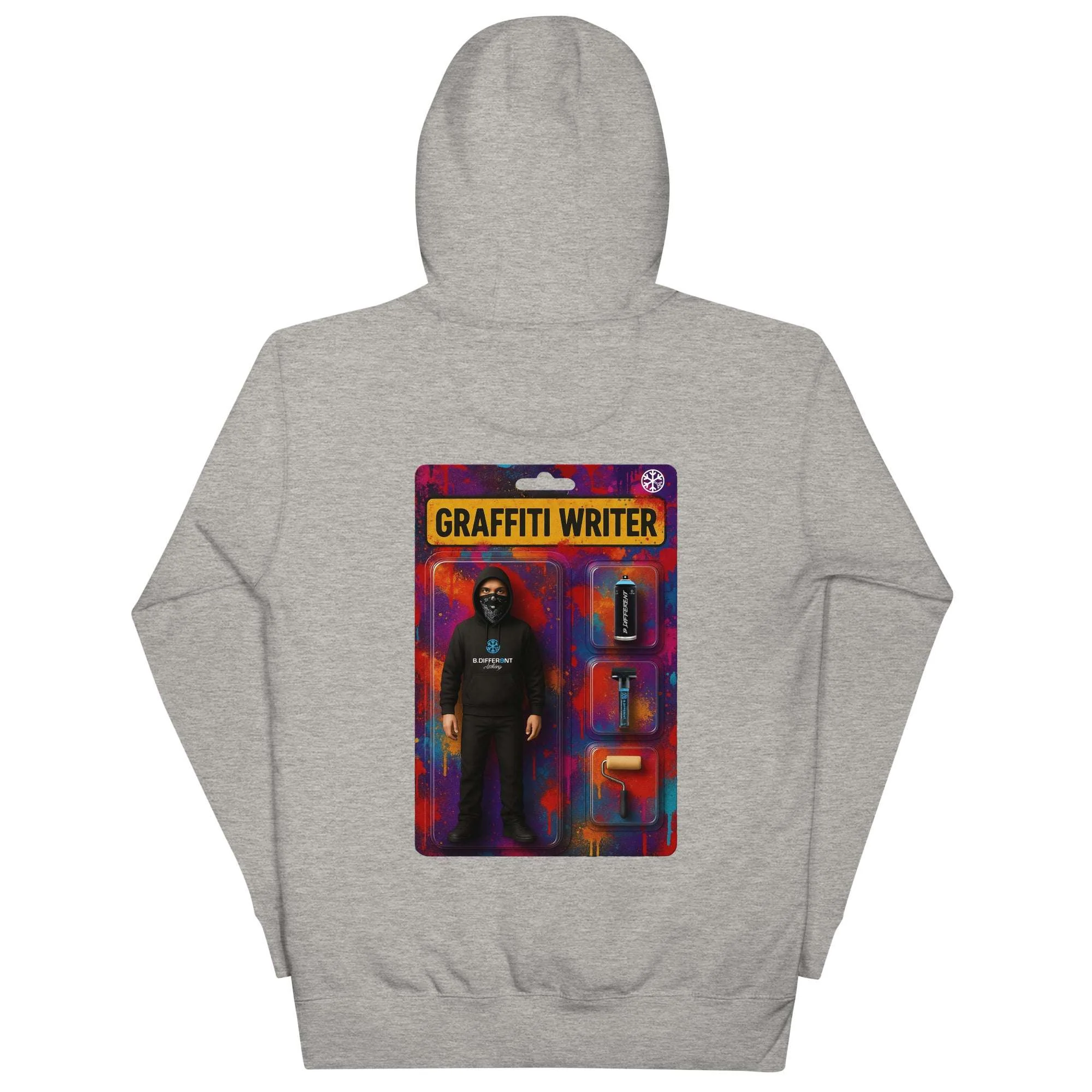 Graffiti Artist Action Figure Hoodie - Image 52