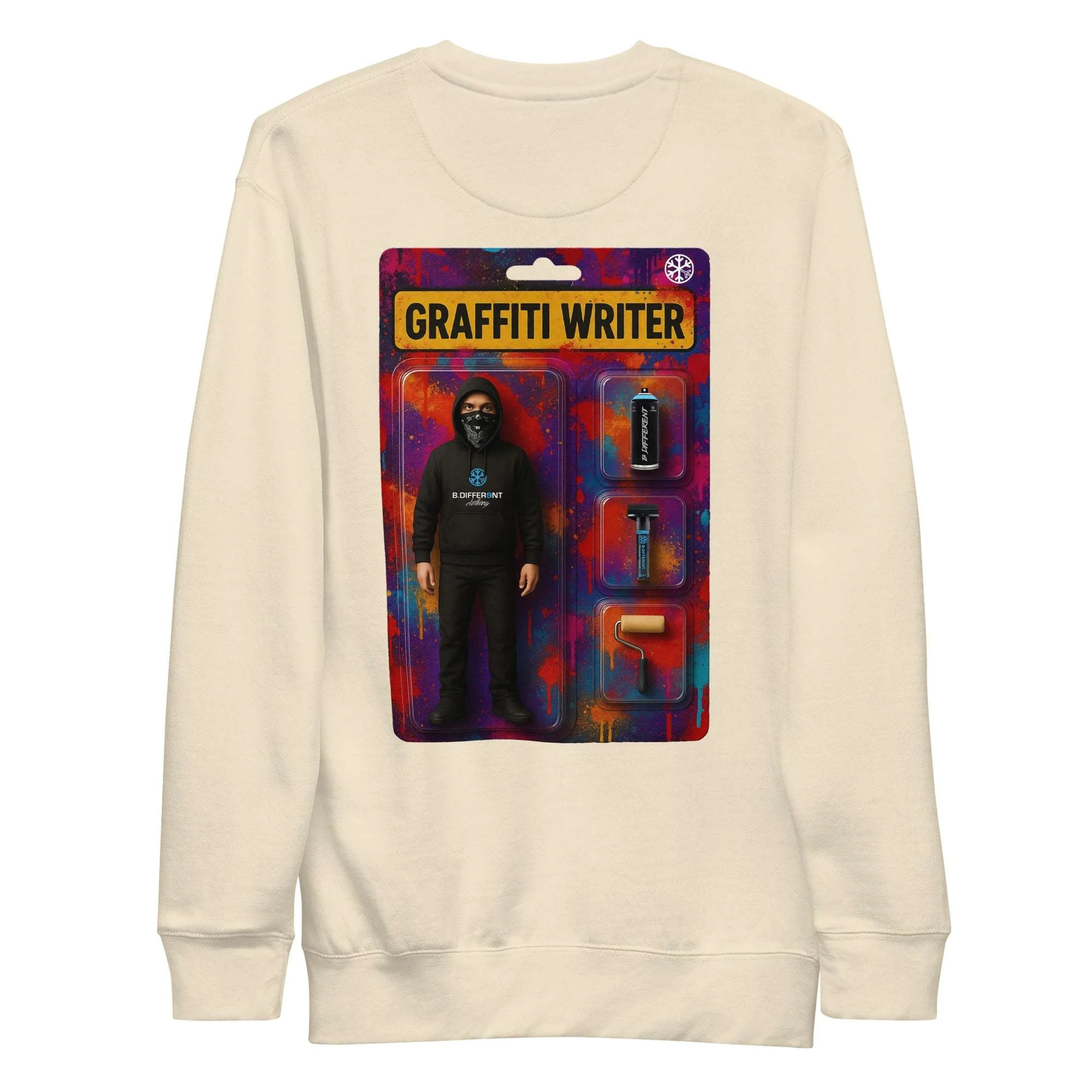 Graffiti Artist Action Figure Sweatshirt - Image 22