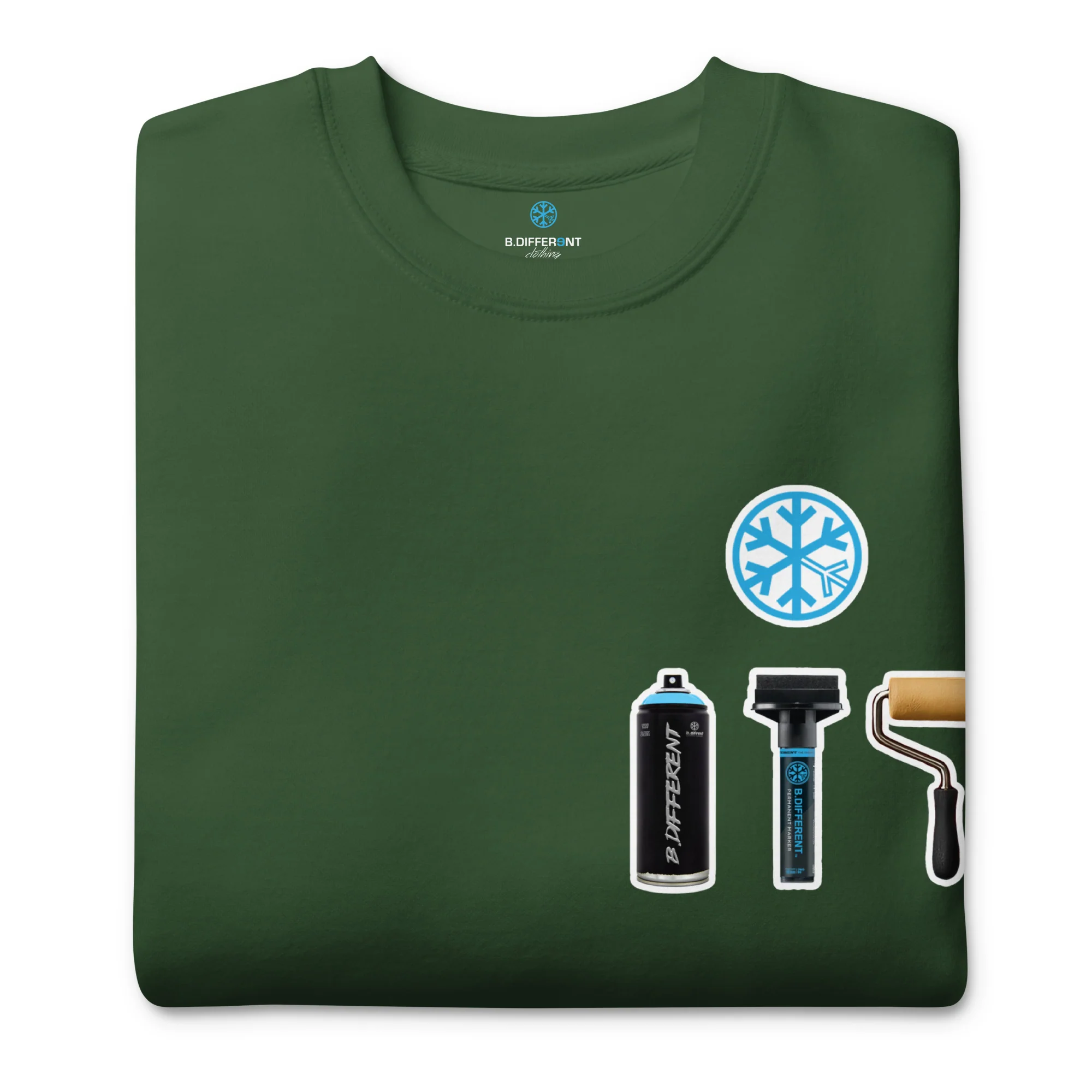Graffiti Artist Action Figure Sweatshirt - Image 3