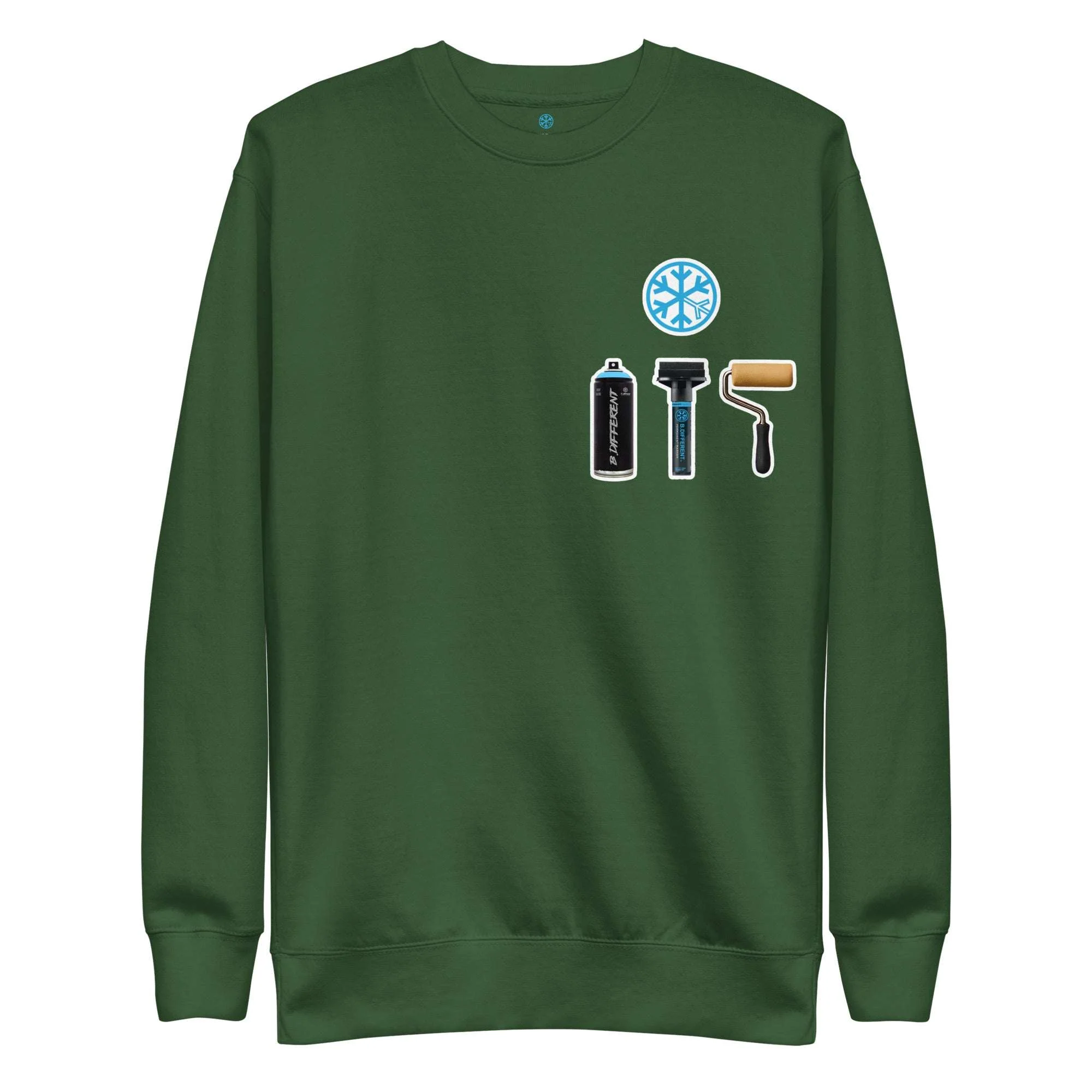 Graffiti Artist Action Figure Sweatshirt - Image 4