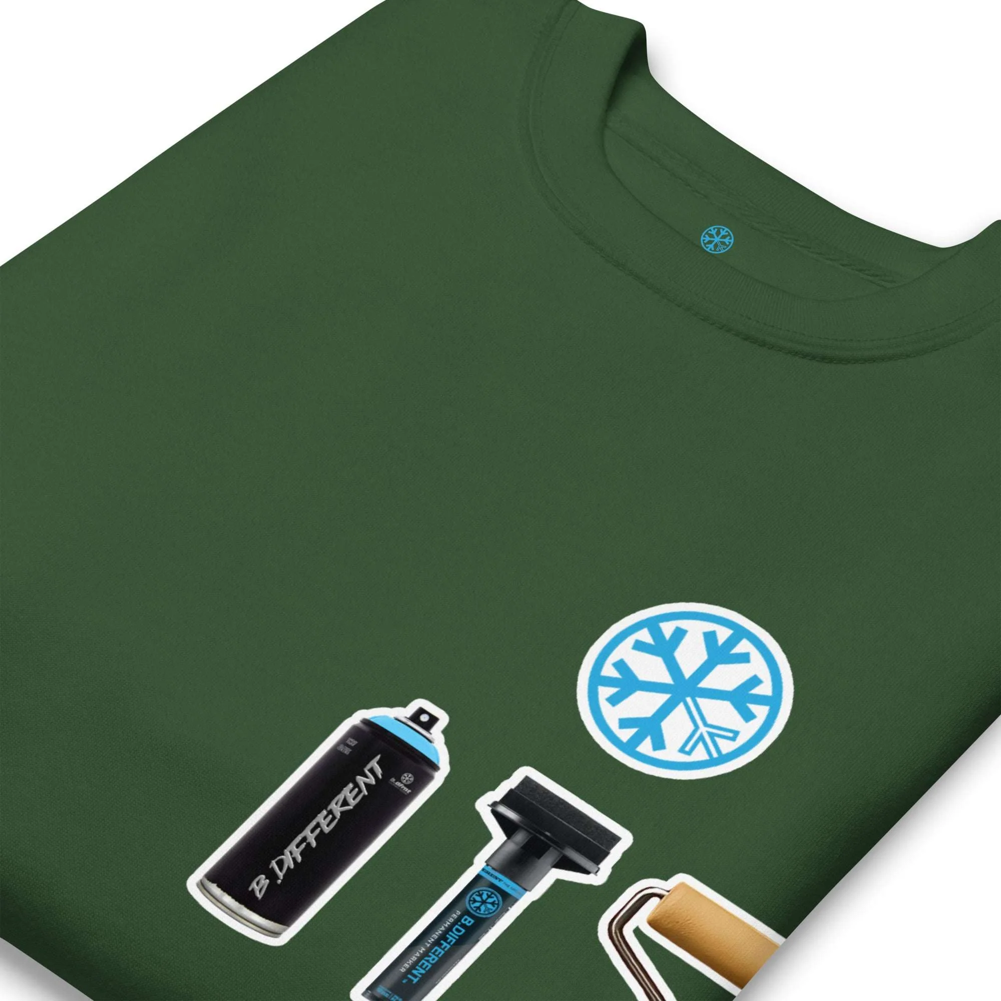 Graffiti Artist Action Figure Sweatshirt - Image 7