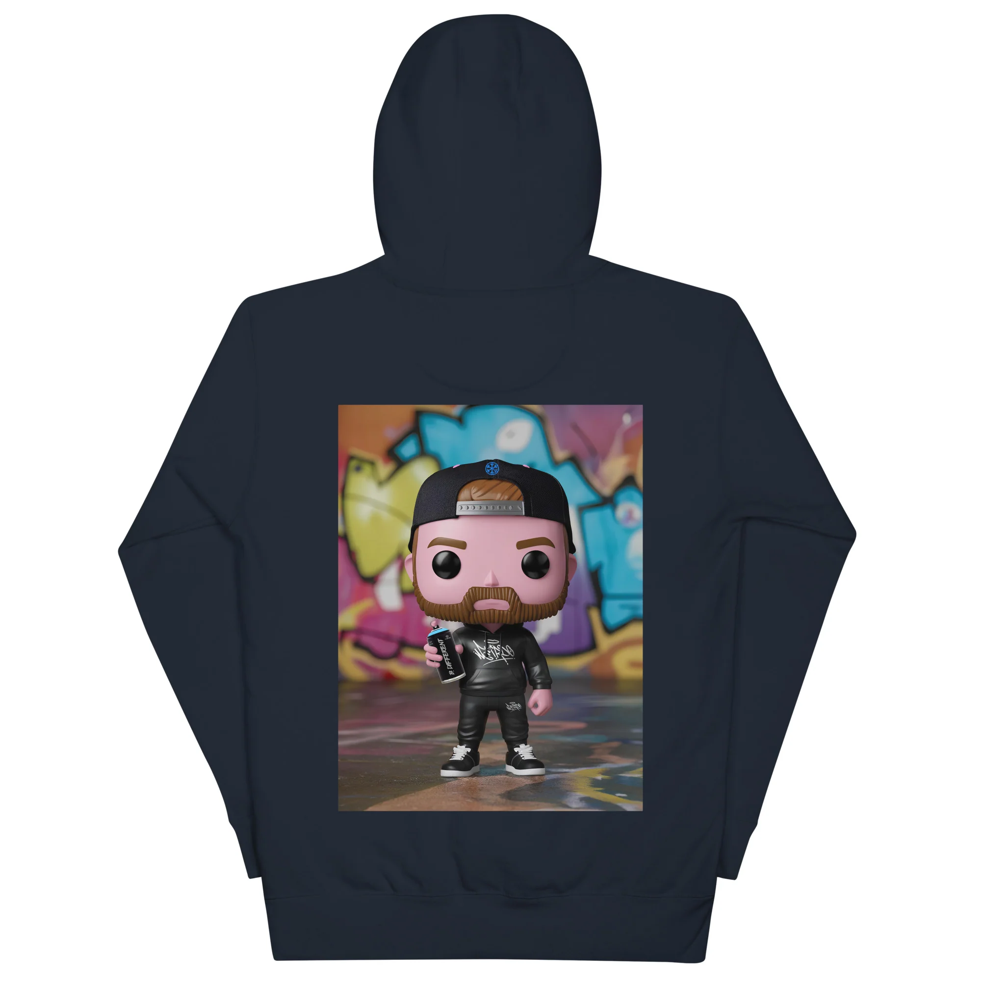 Graffiti Artist Vinyl Figure Hoodie - Image 22