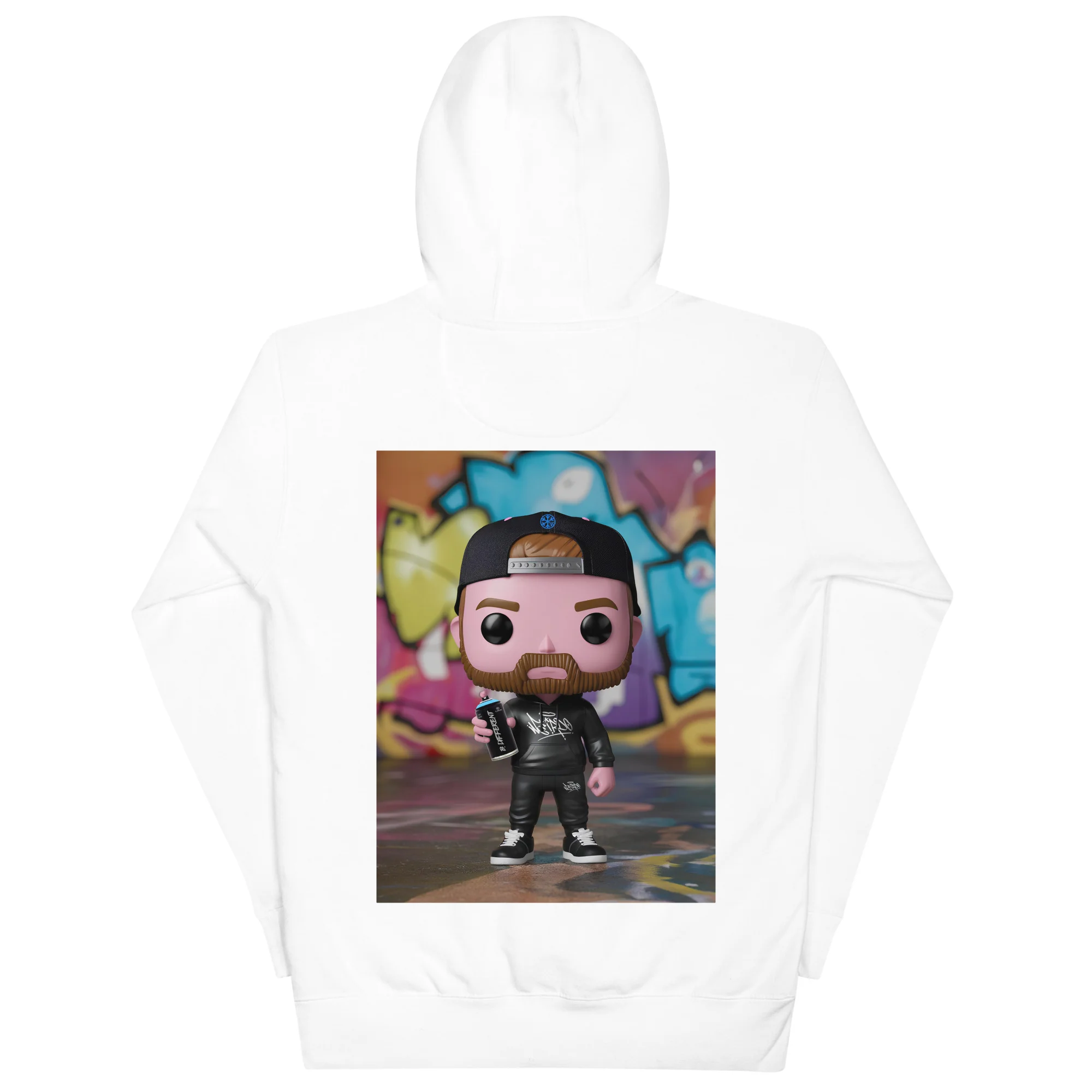 Graffiti Artist Vinyl Figure Hoodie - Image 29
