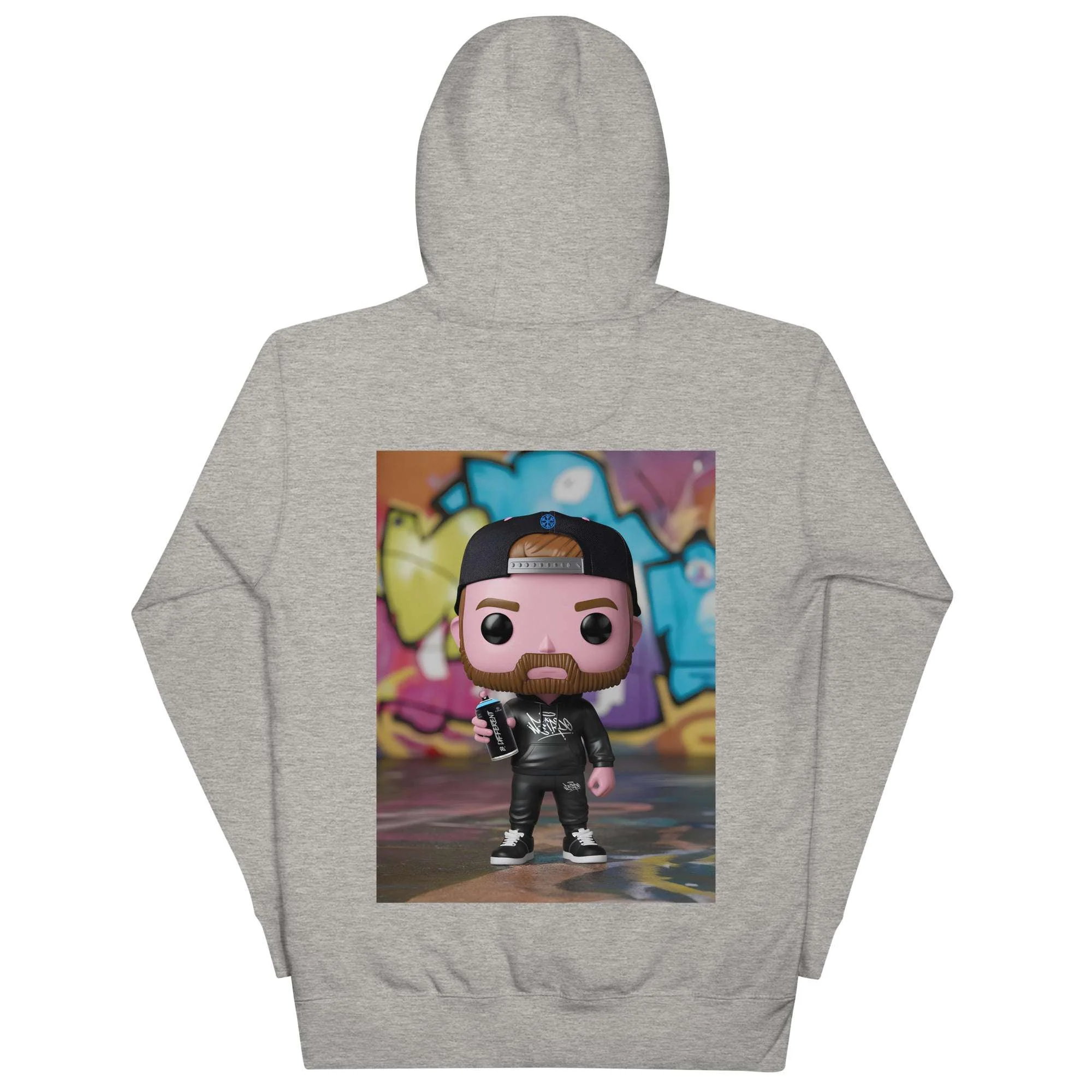 Graffiti Artist Vinyl Figure Hoodie - Image 8