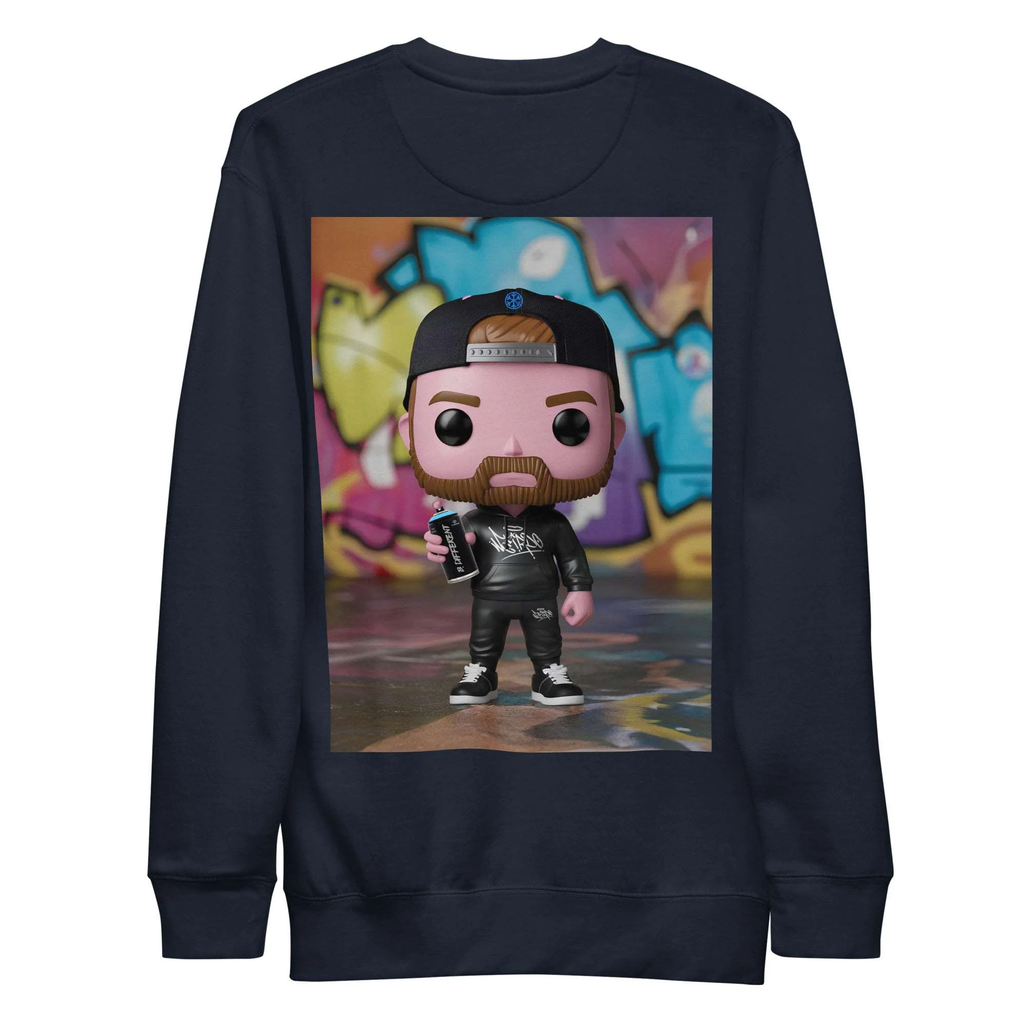 Graffiti Artist Vinyl Figure Sweatshirt - Image 15