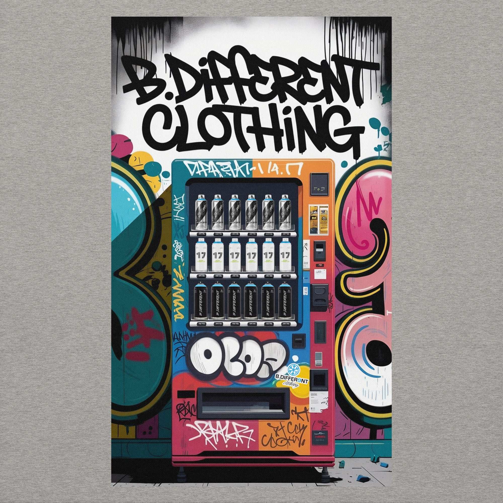 Graffiti Vending Machine Hoodie - Image 9