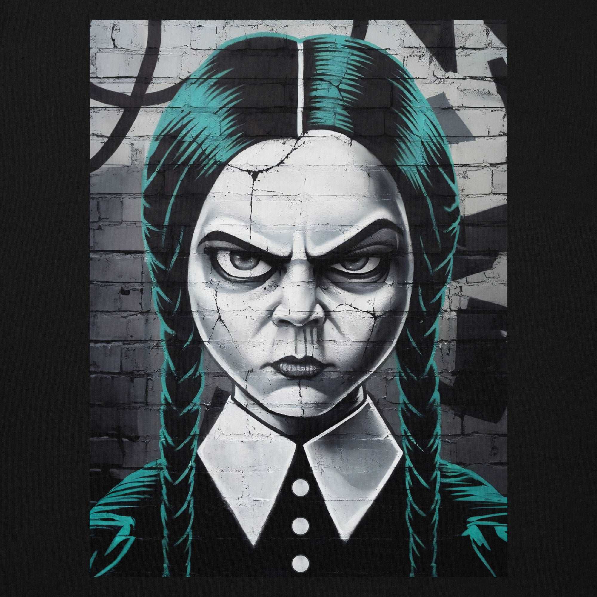 Graffiti Wednesday Hoodie - Image 3