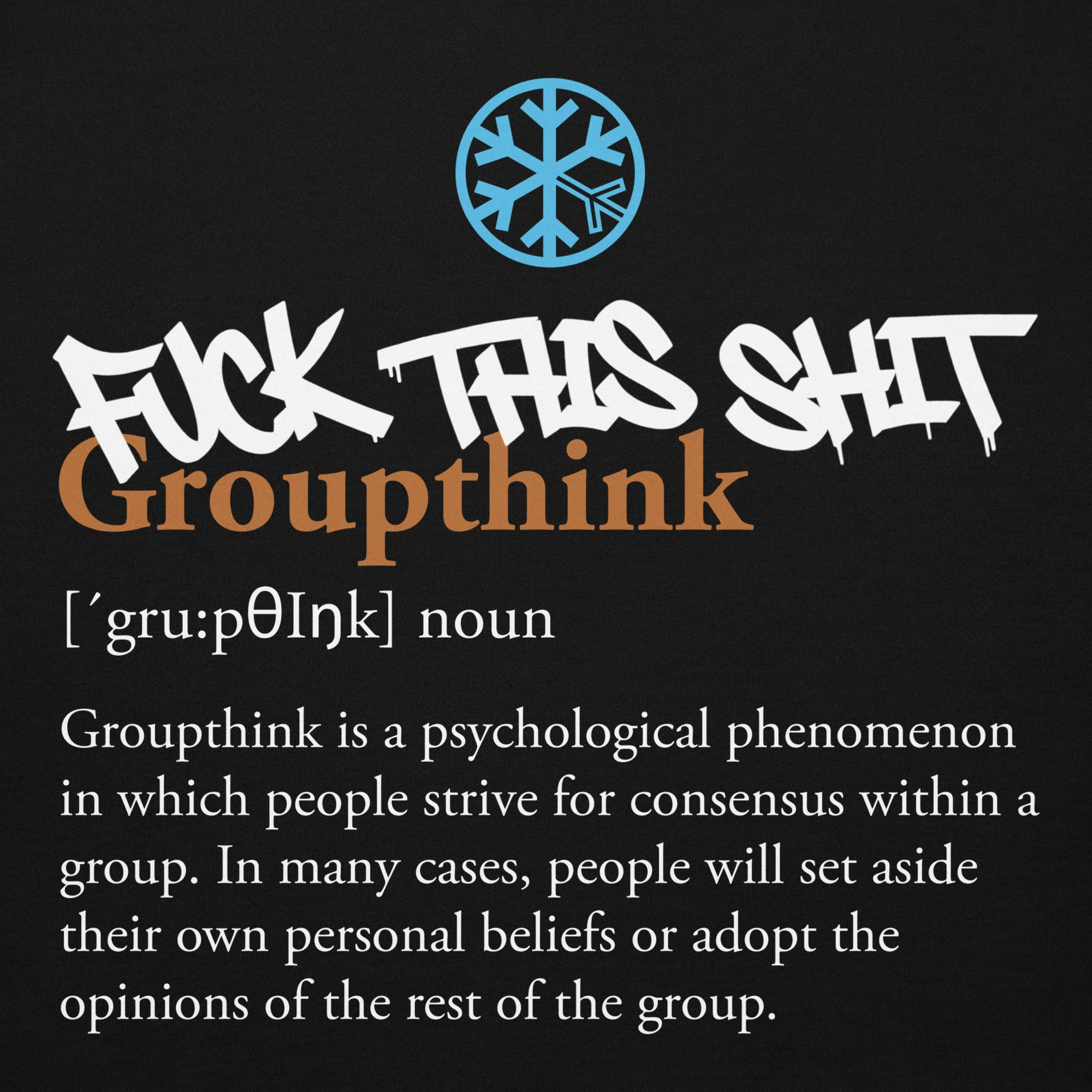 Groupthink Graffiti Hoodie - Image 8