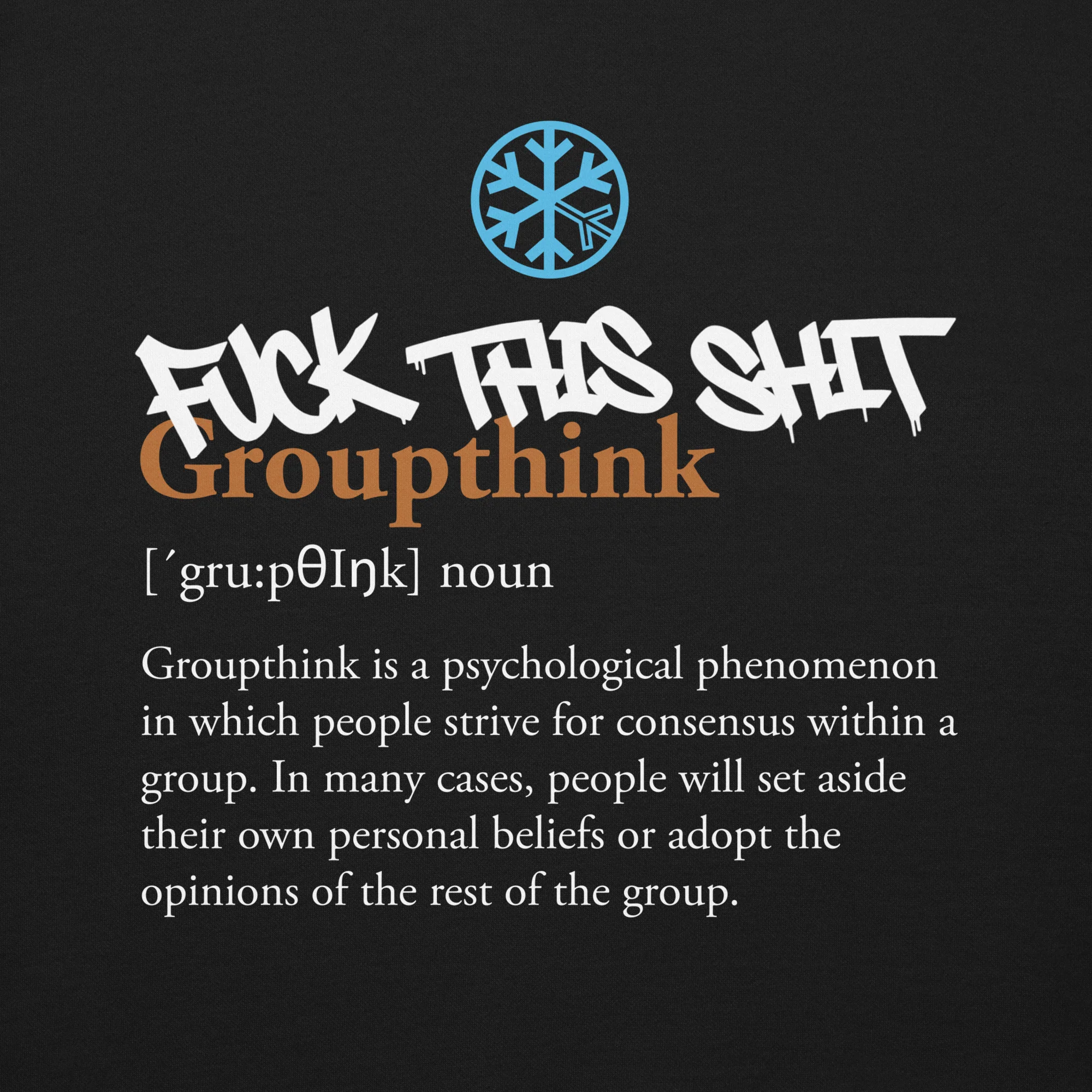 Groupthink Graffiti Sweatshirt - Image 3