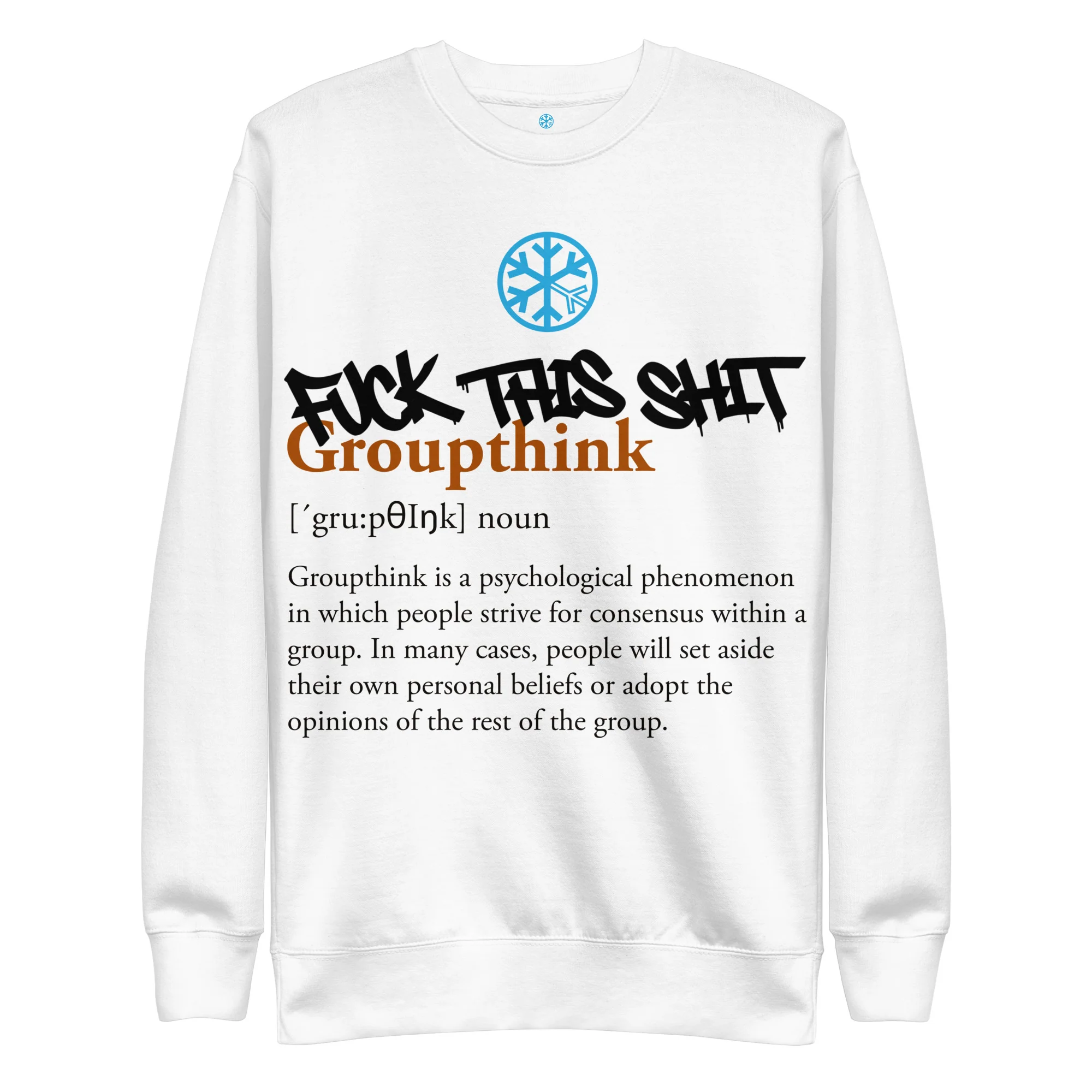 Groupthink Graffiti Sweatshirt - Image 44
